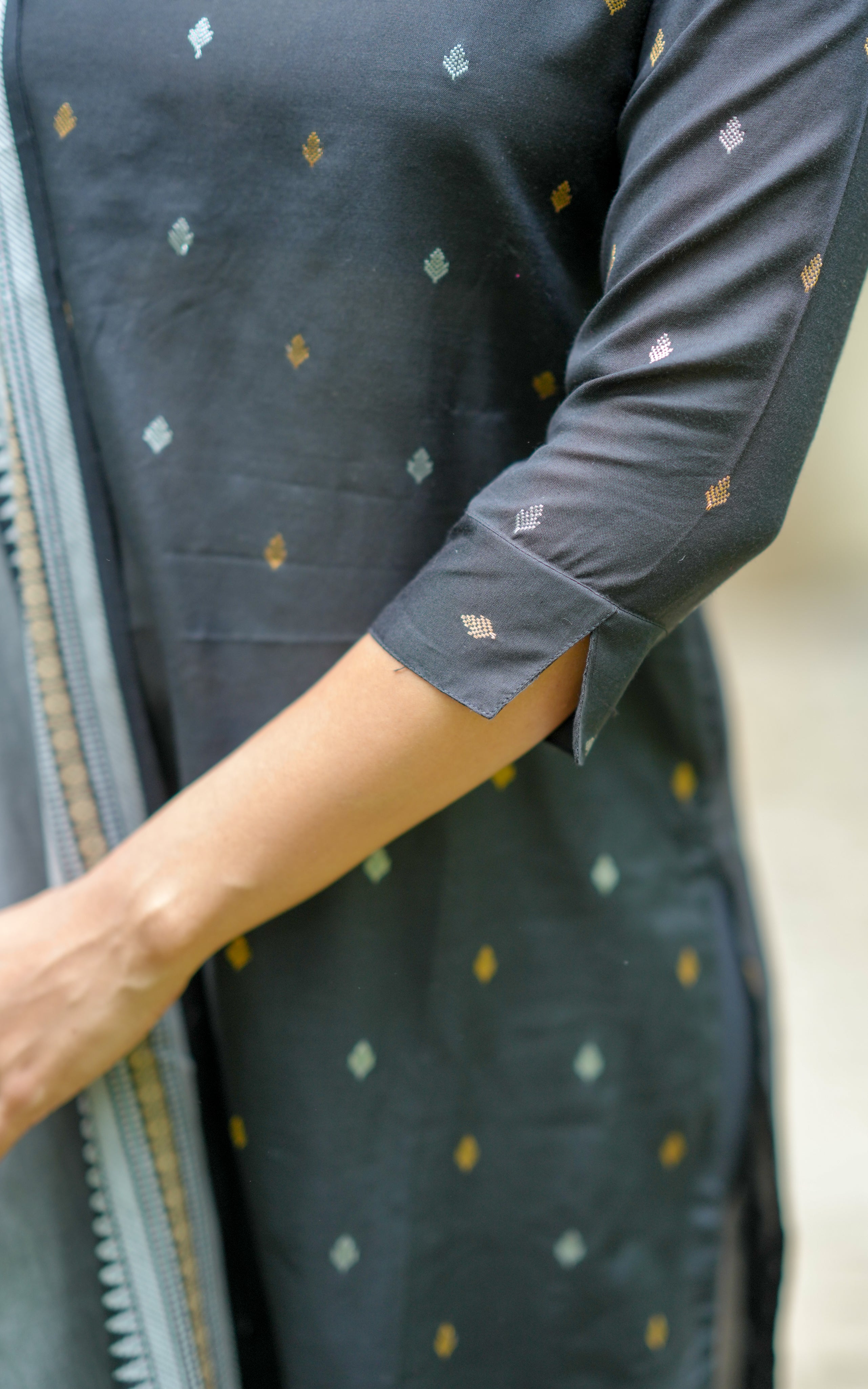 Cotton straight kurti