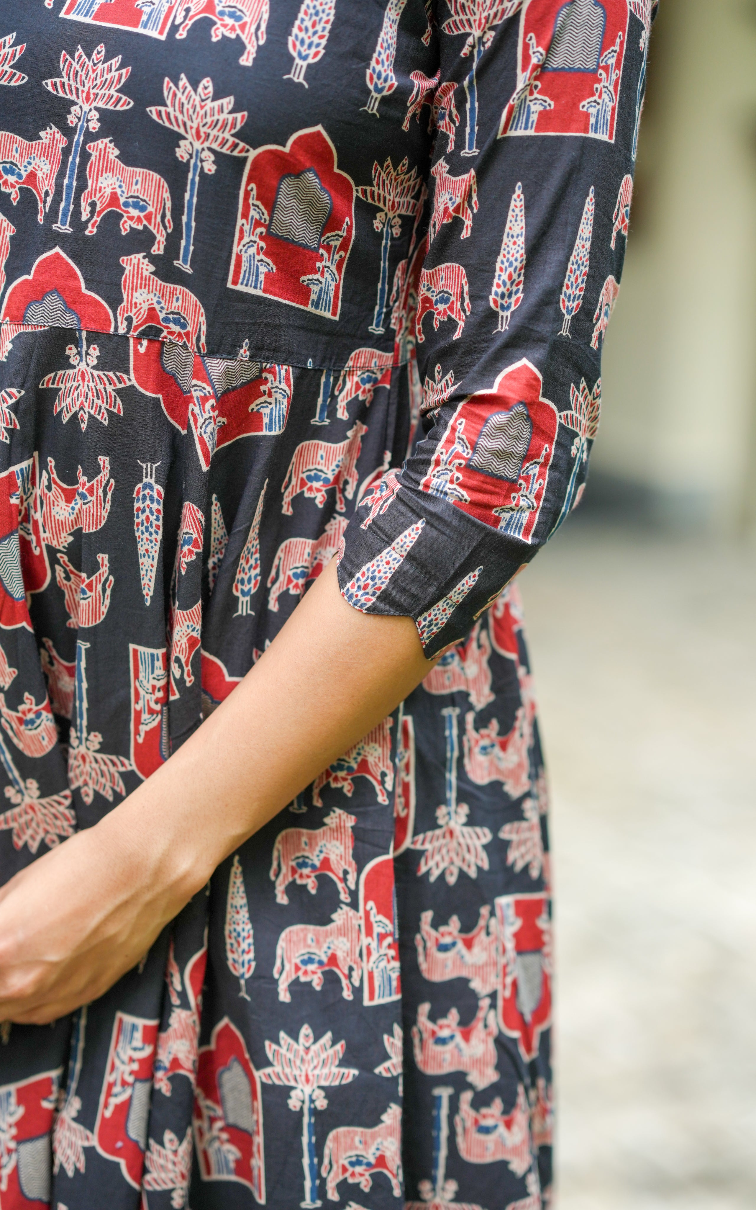 Ethnic gown style