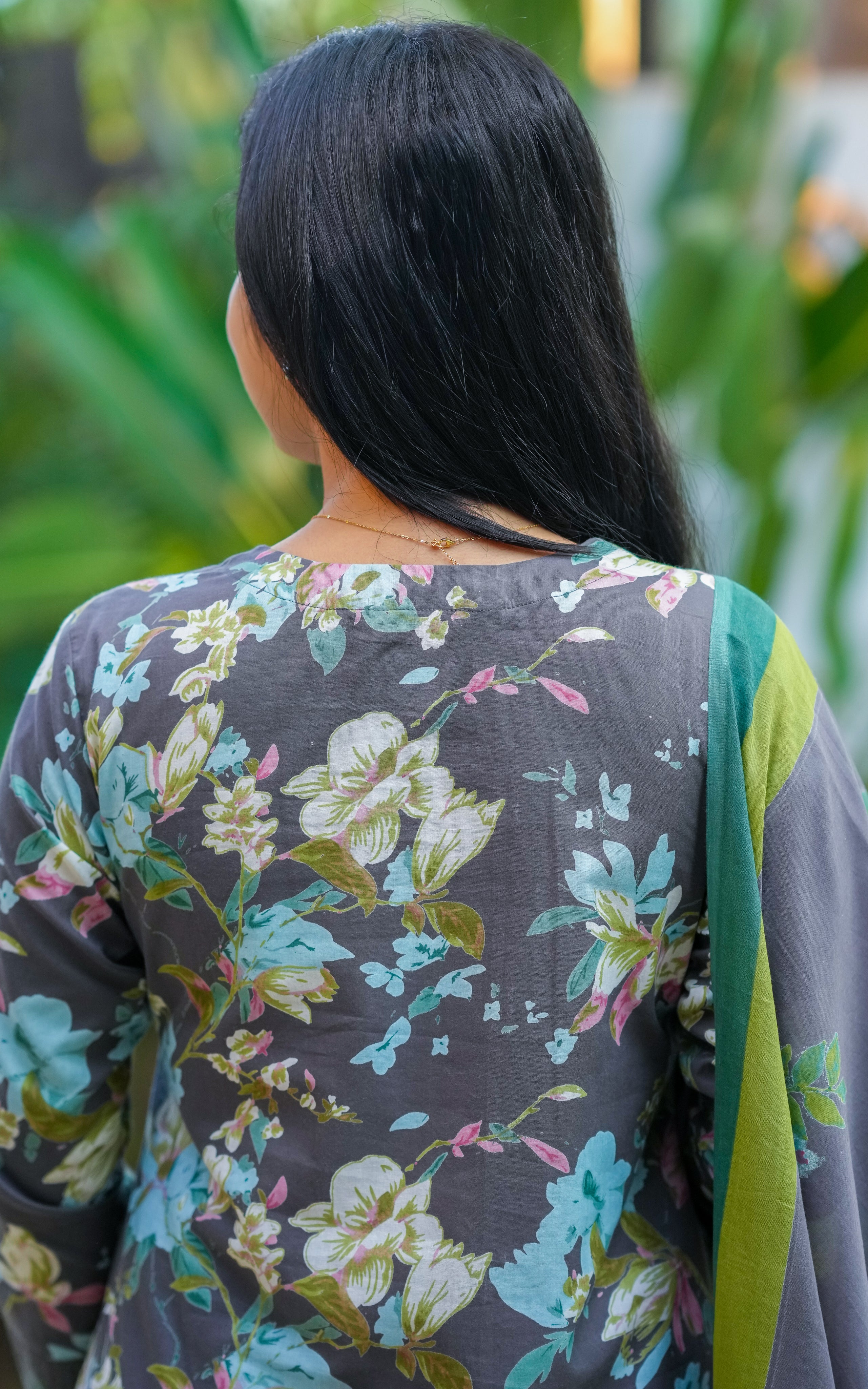 Ethnic Aline kurti with minimal design for women