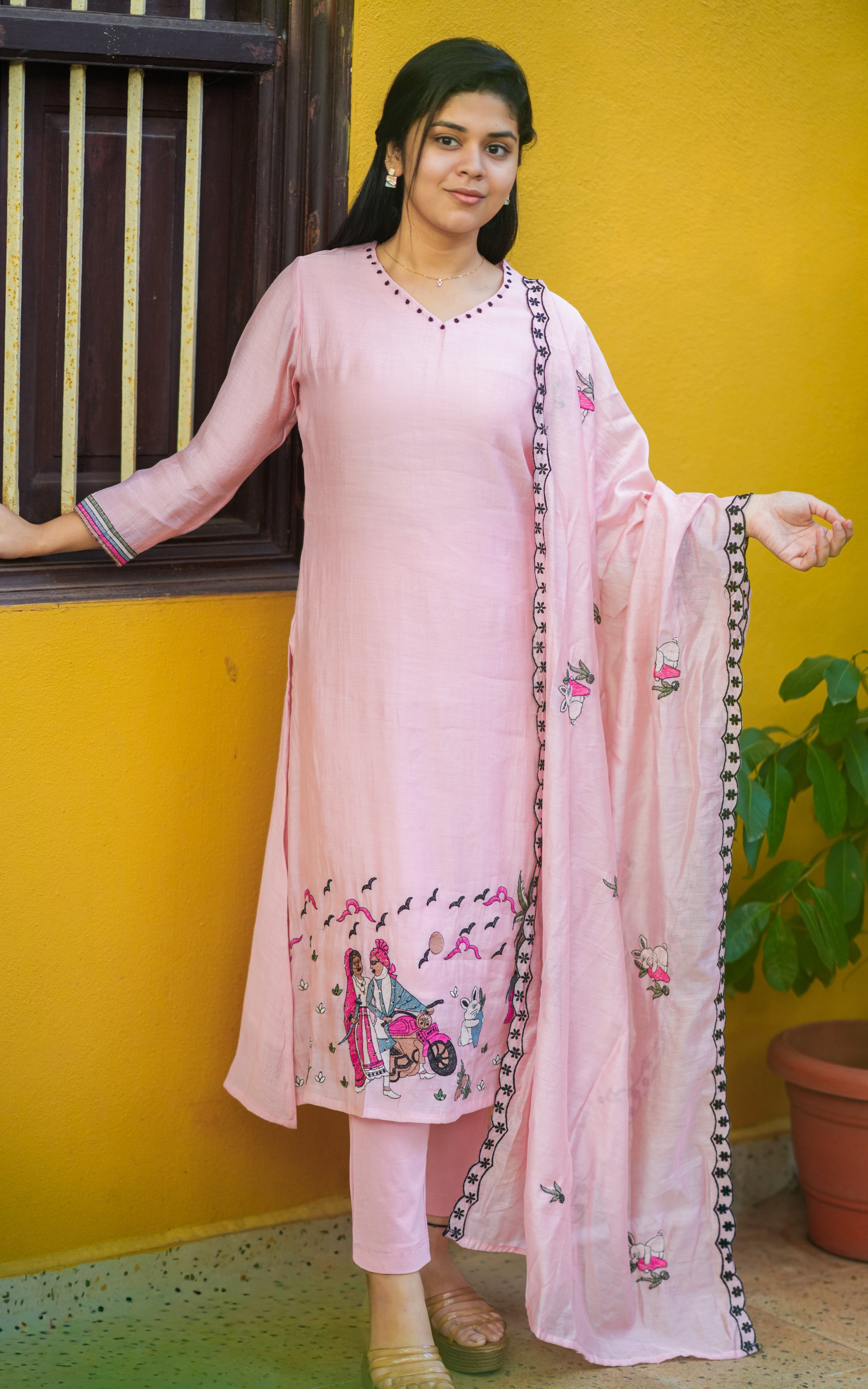 Simple ethnic wear for women