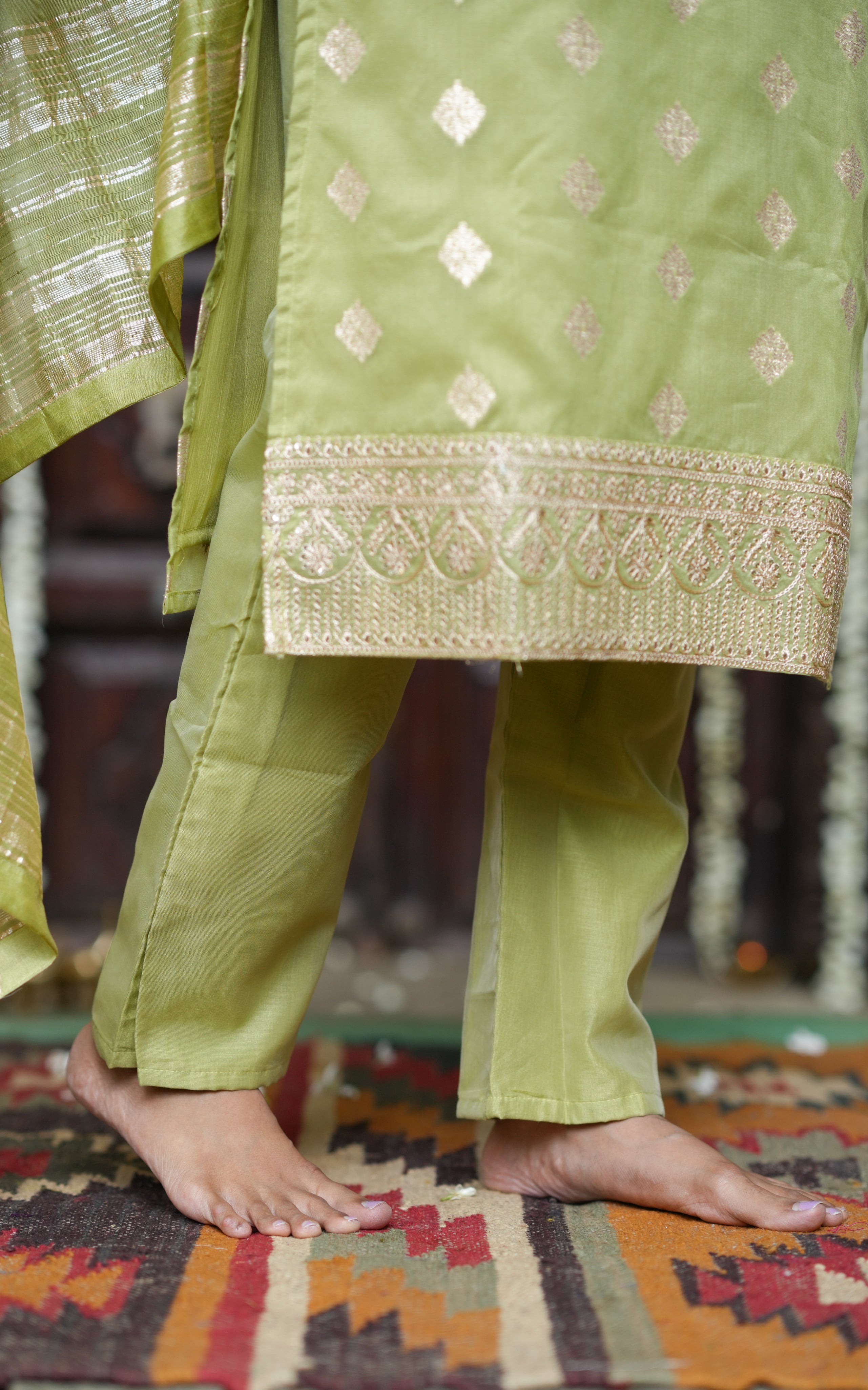 Pradeepa A (Kurti+Pant+Dupatta)