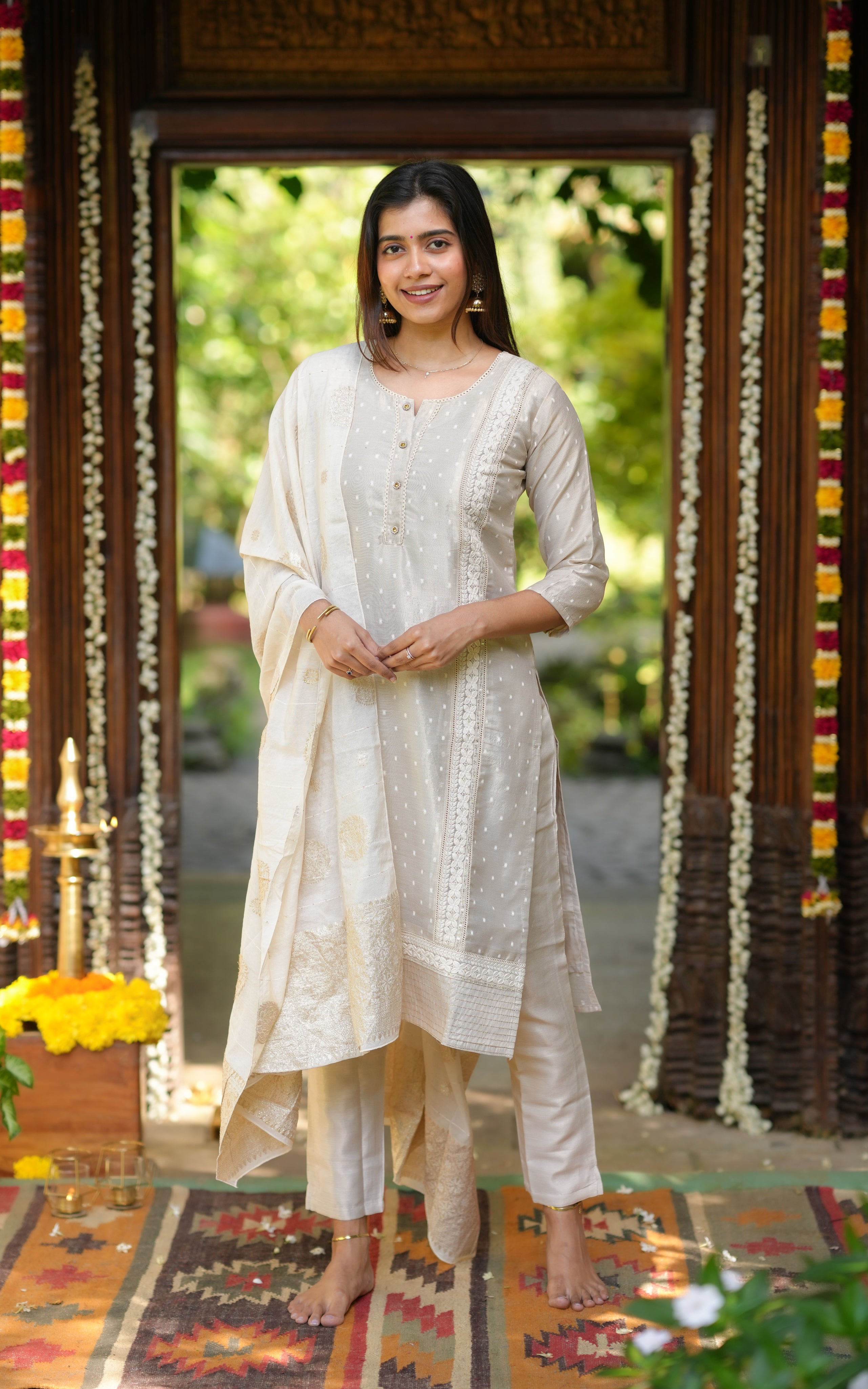 Sajitha (Kurti+Pant+Dupatta)