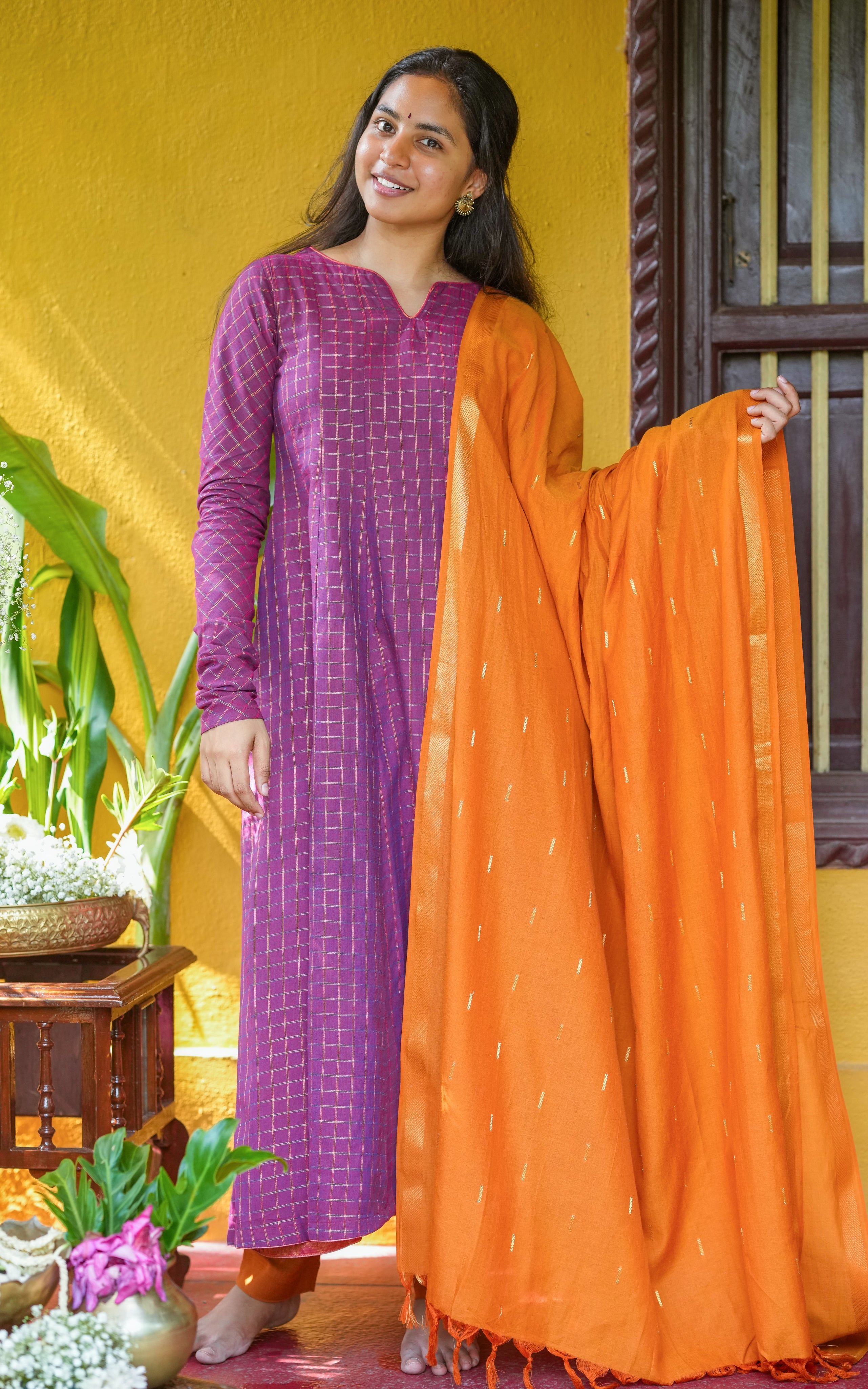 Menmozhi C (Kurti+Dupatta)