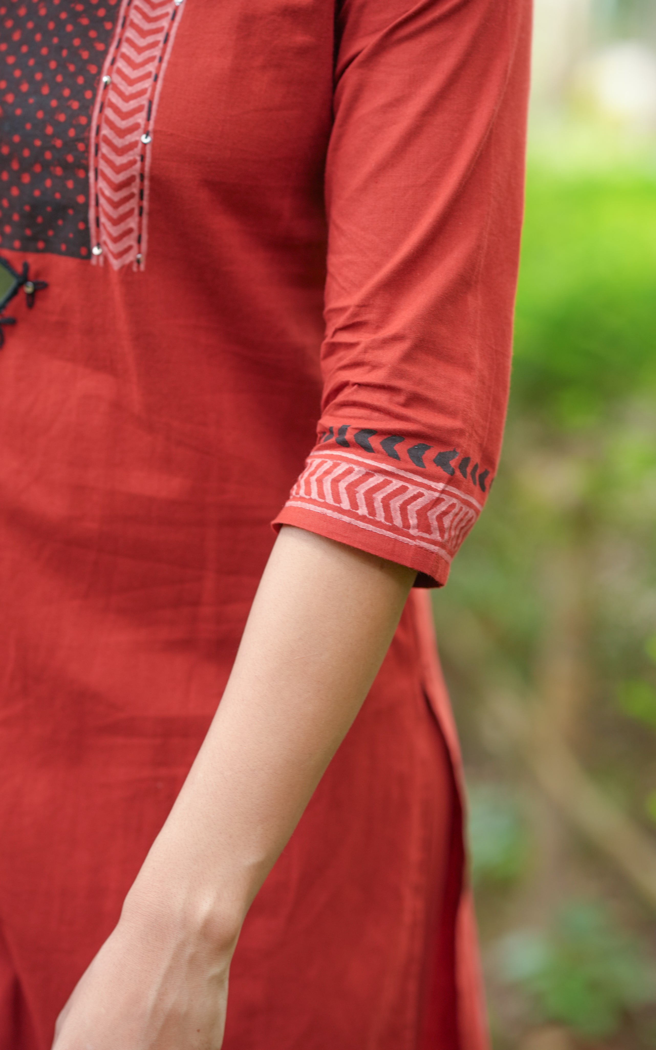 Straight kurti with dupatta and pants