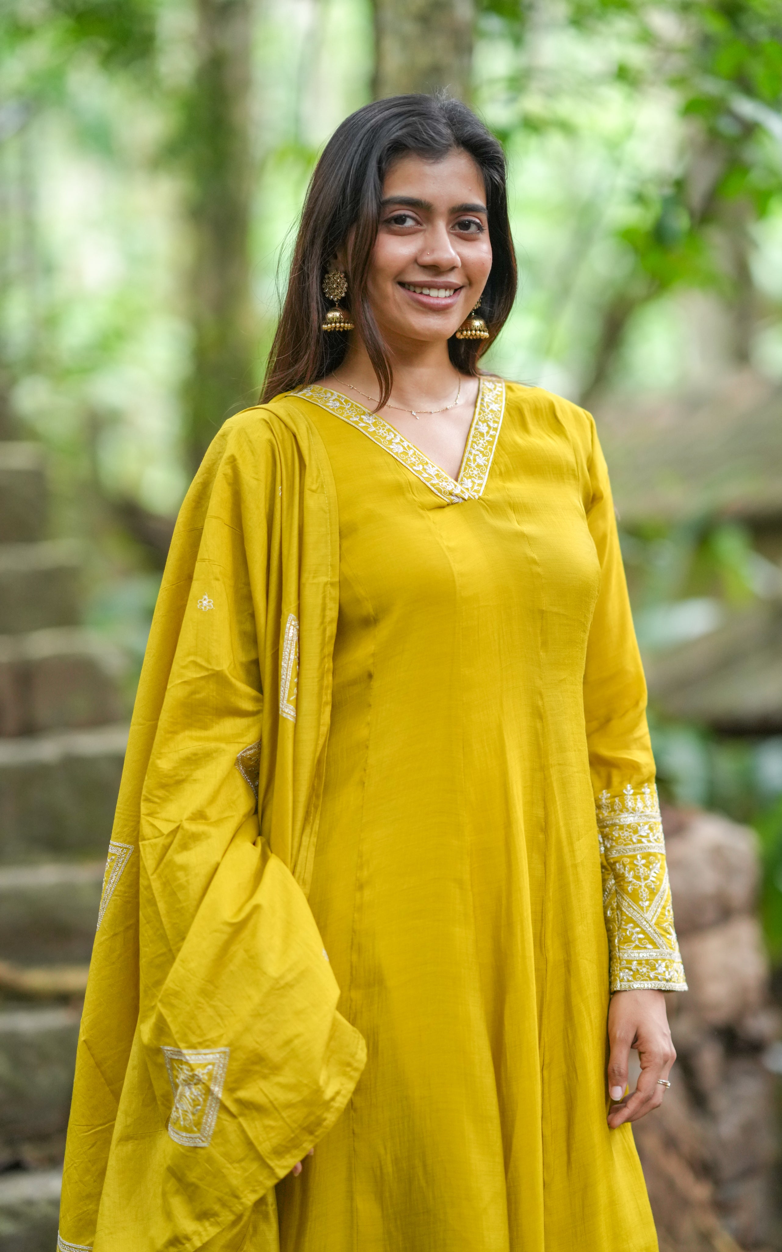 Ethnic gown style