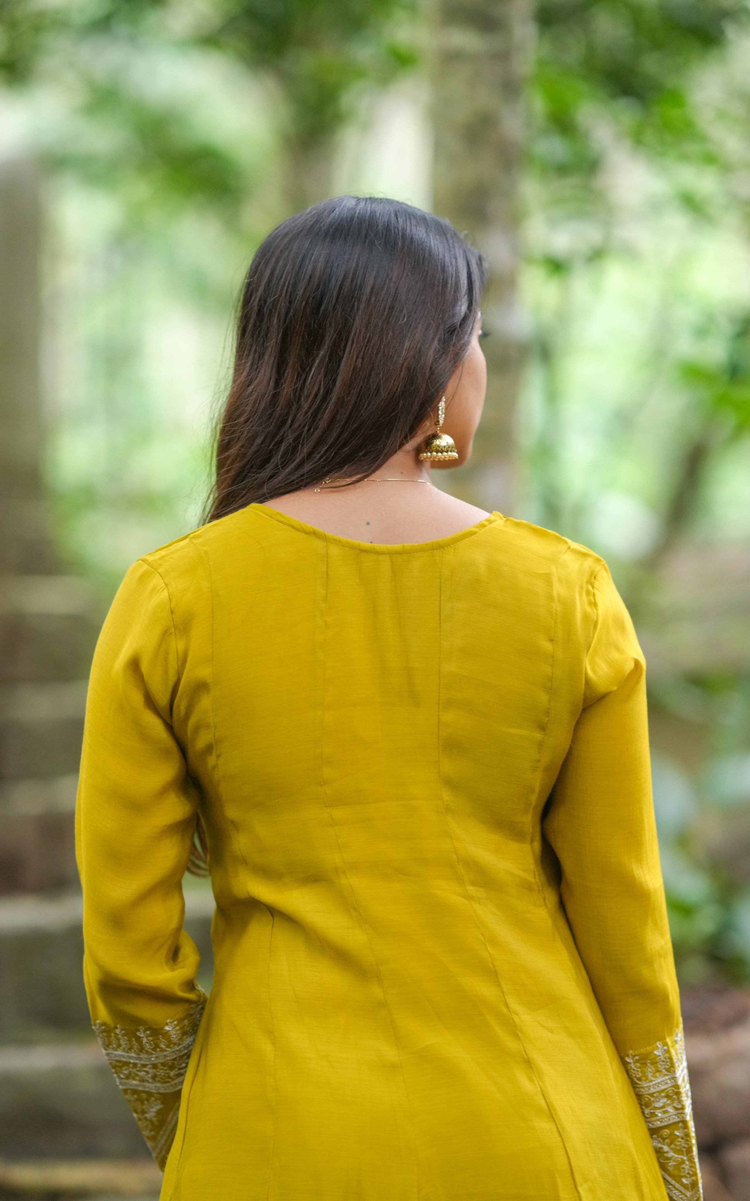 Full-sleeve Anarkali kurti