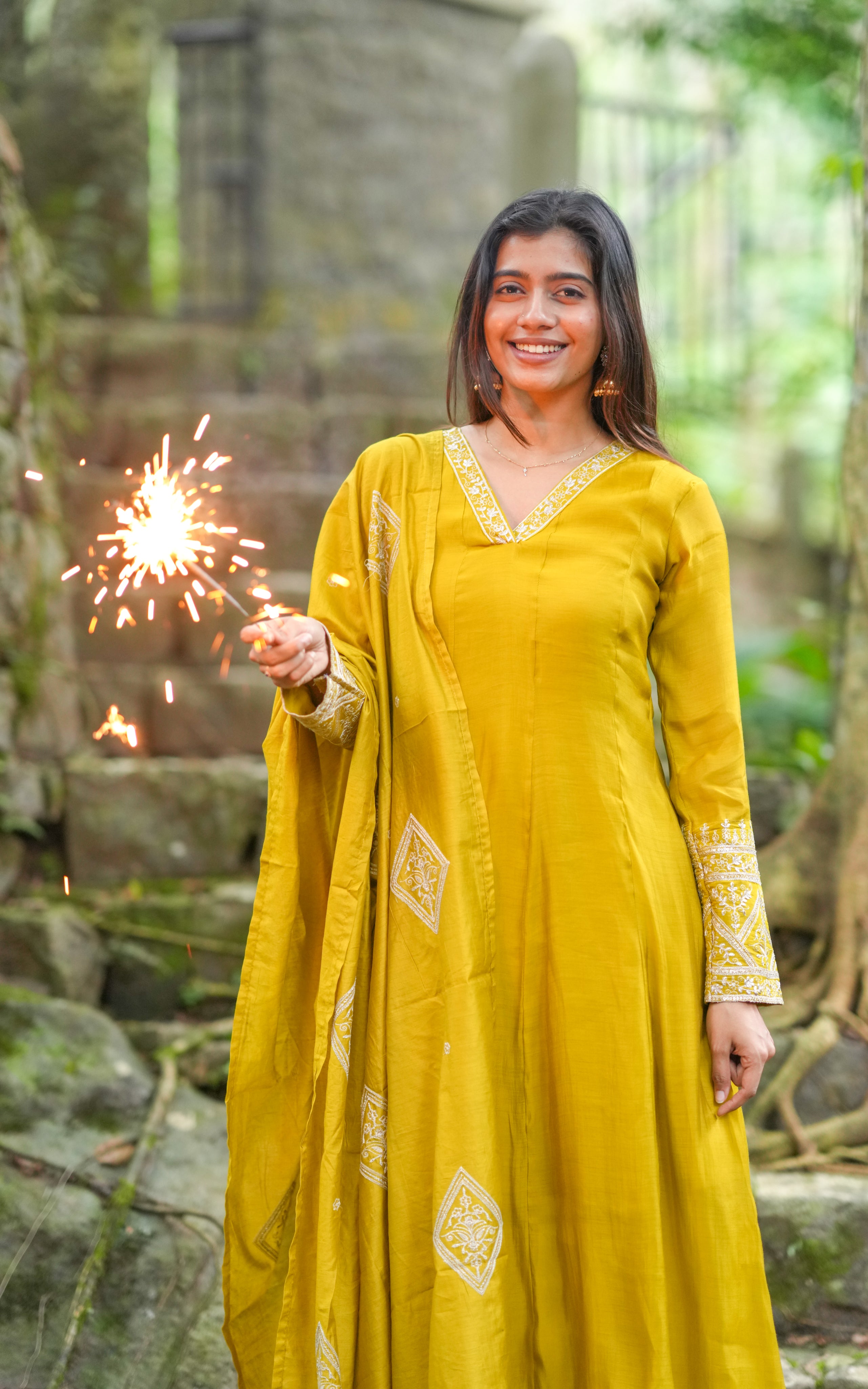 Anarkali kurti