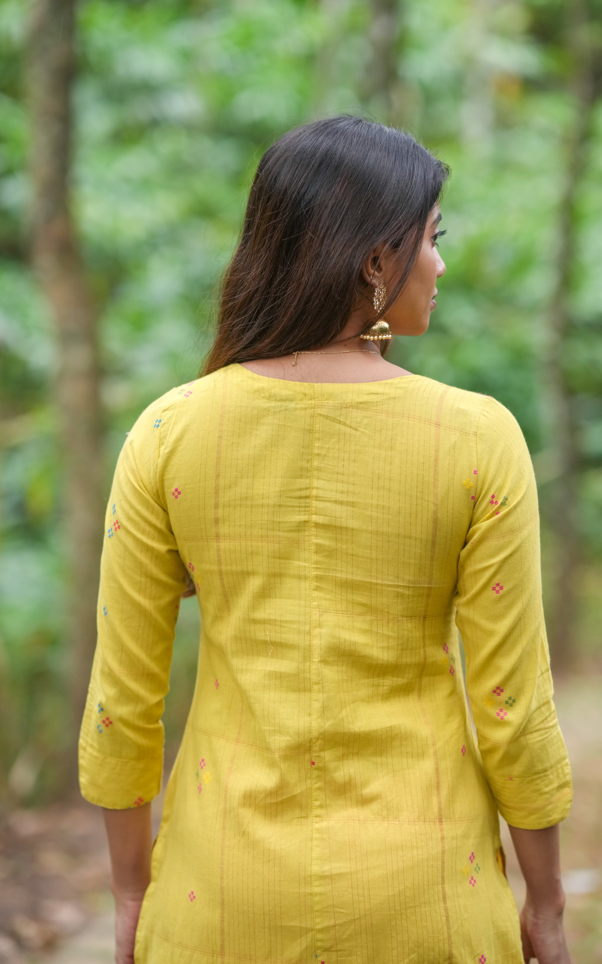 Cotton straight kurti