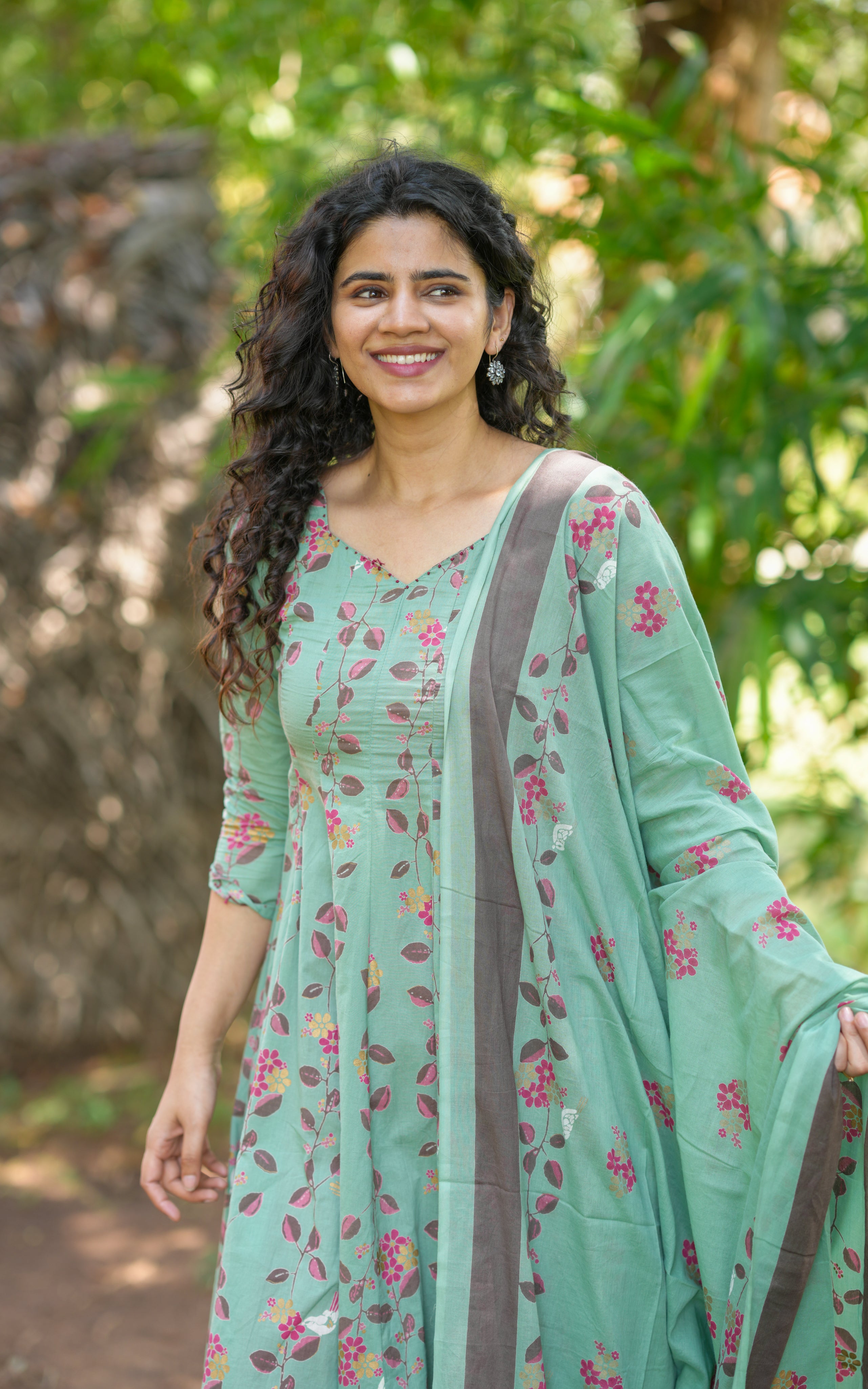 Paavai A (Kurti+Dupatta)