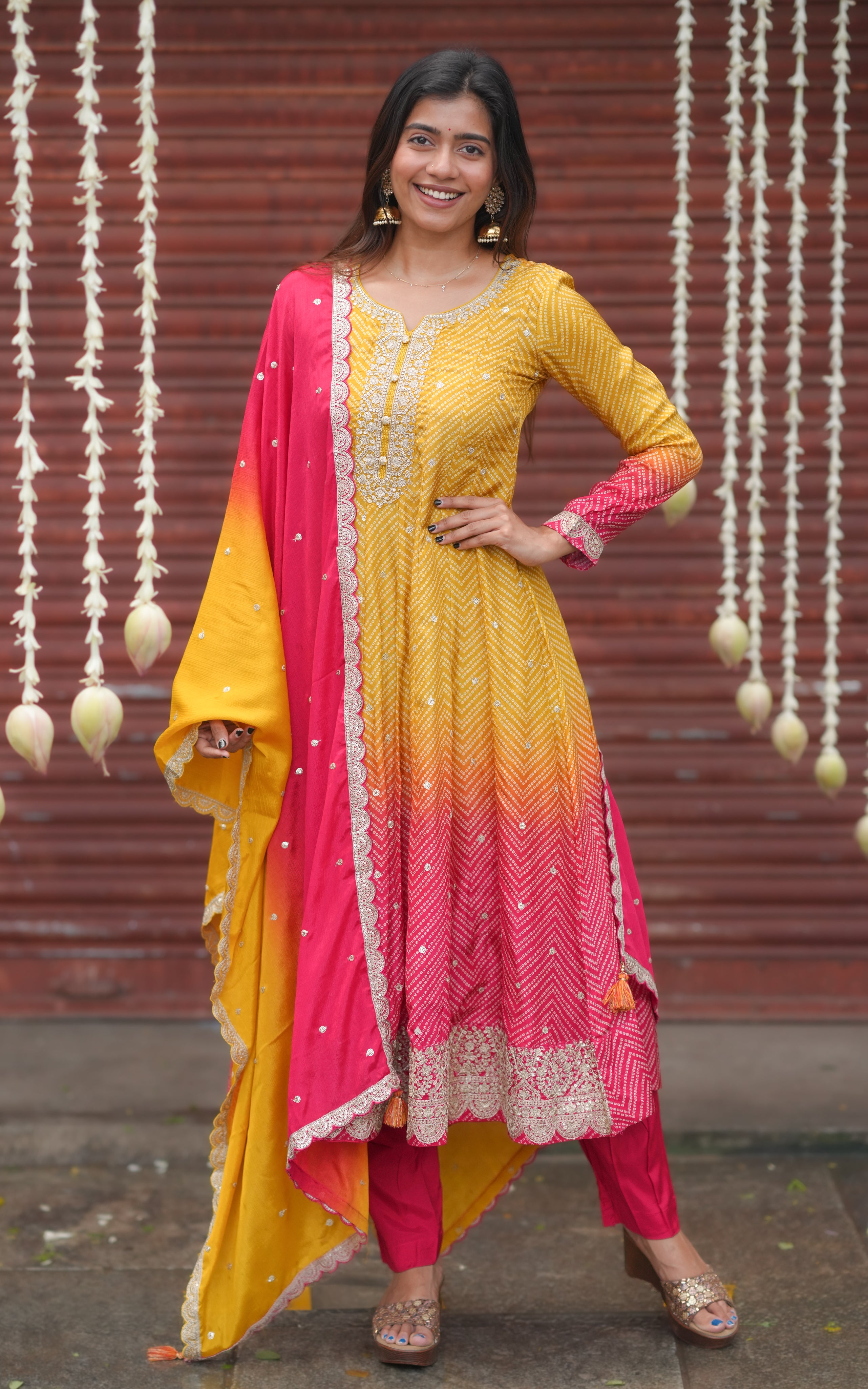 Maadharasi (Kurti+Pant+Dupatta)