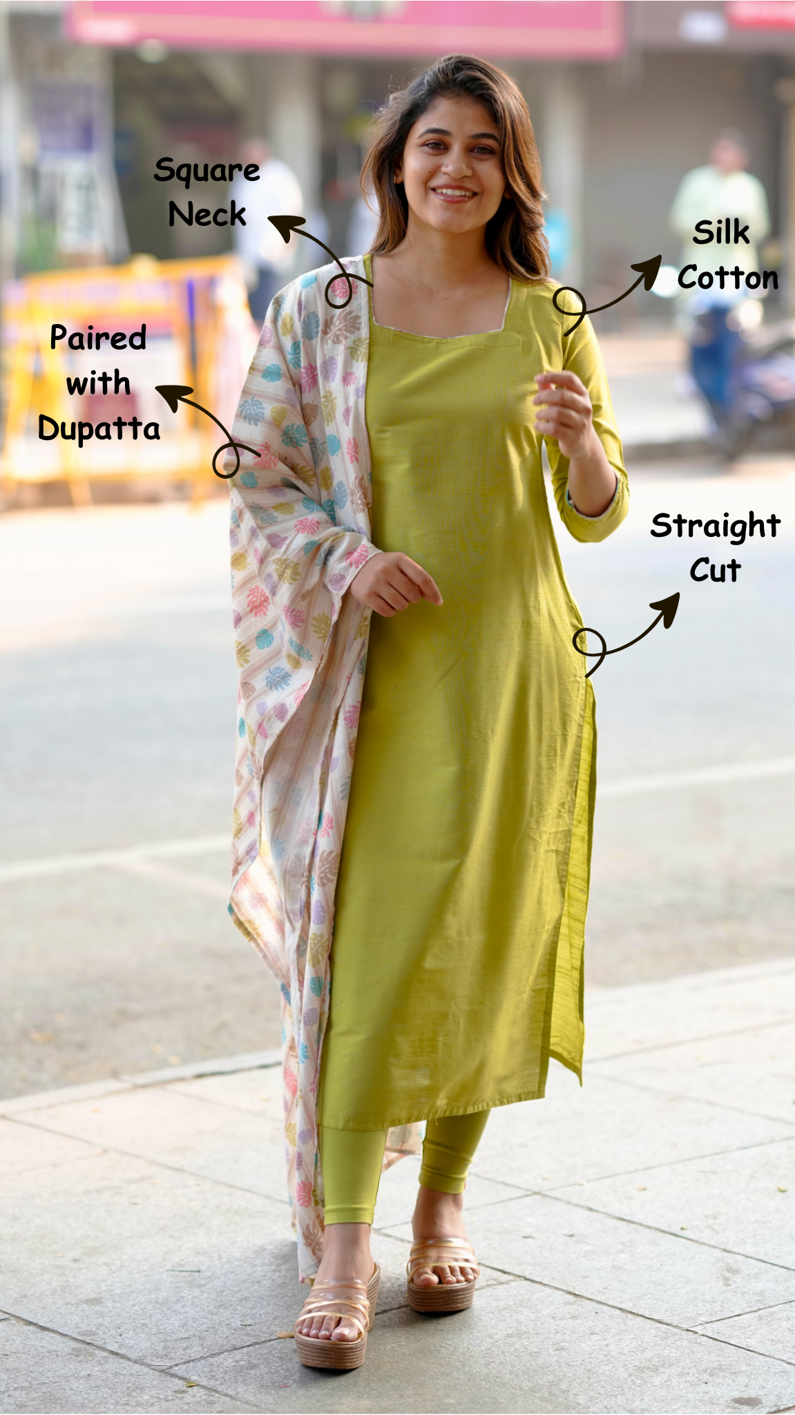 Puviarasi (Kurti+Dupatta)
