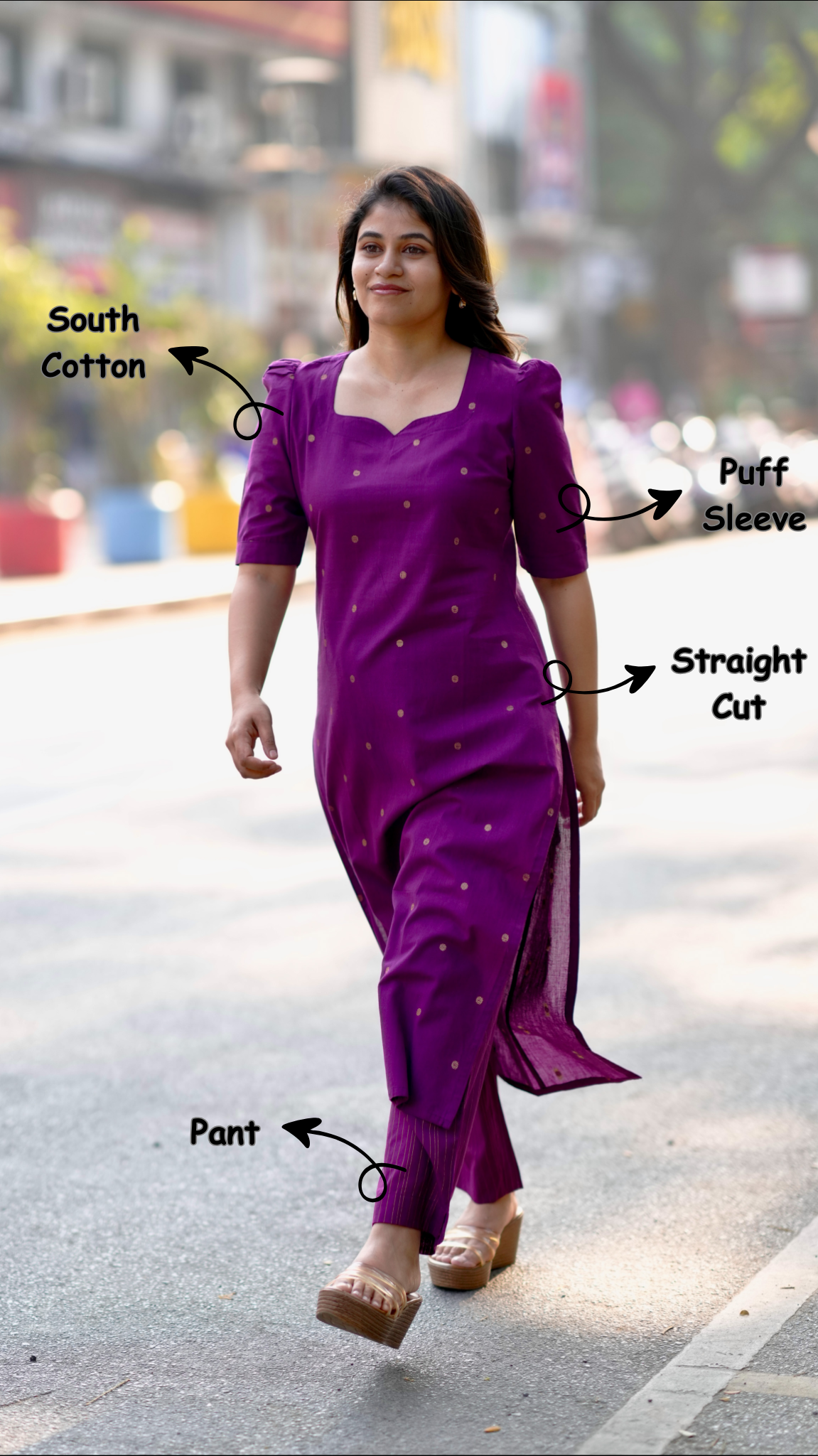 Kalaabam A (Kurti+Pant)