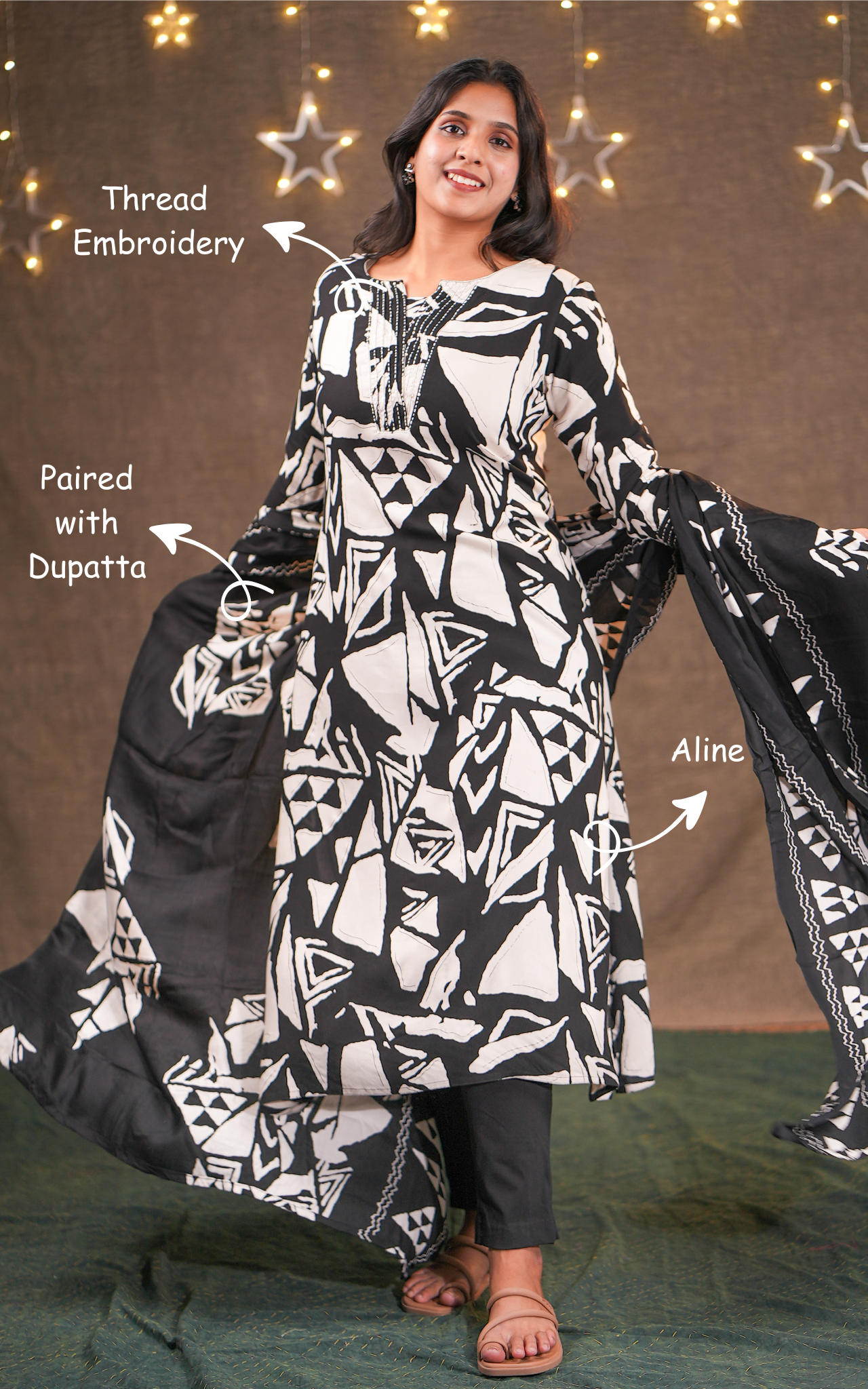 Amara (Kurti+Dupatta)