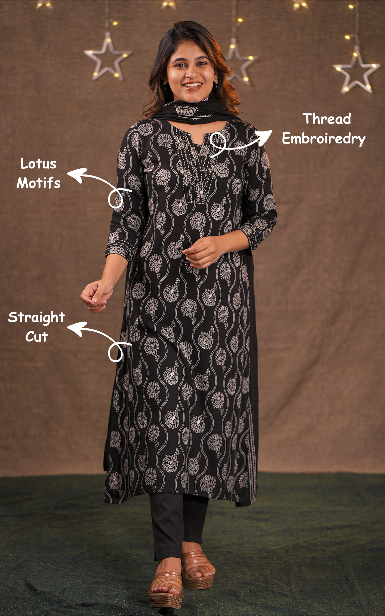 Bhavina A (Kurti+Dupatta)