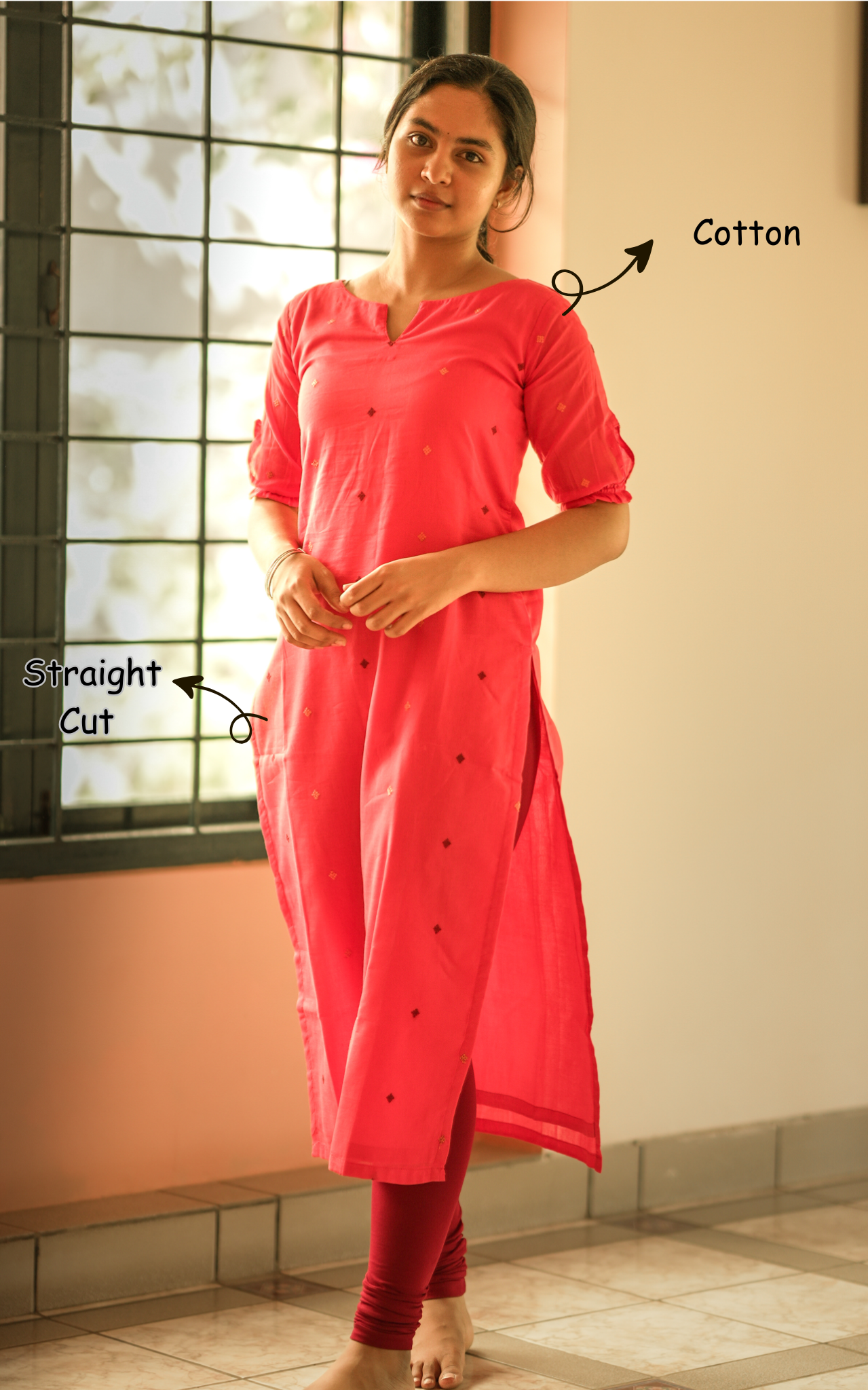 Side-slit kurti