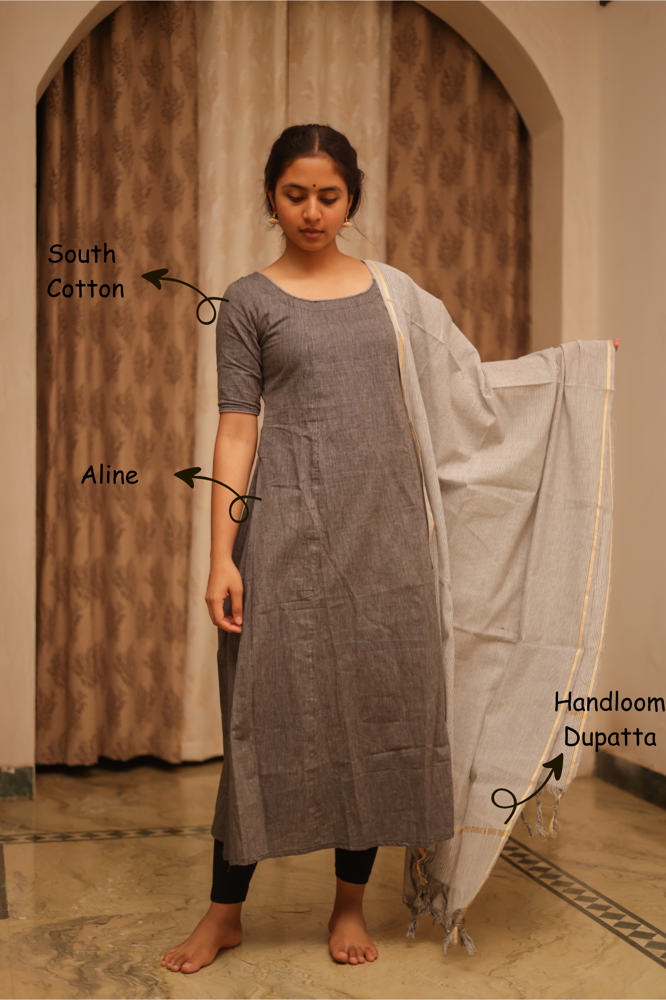 Jodi Inspired 4 (Kurti+Dupatta)