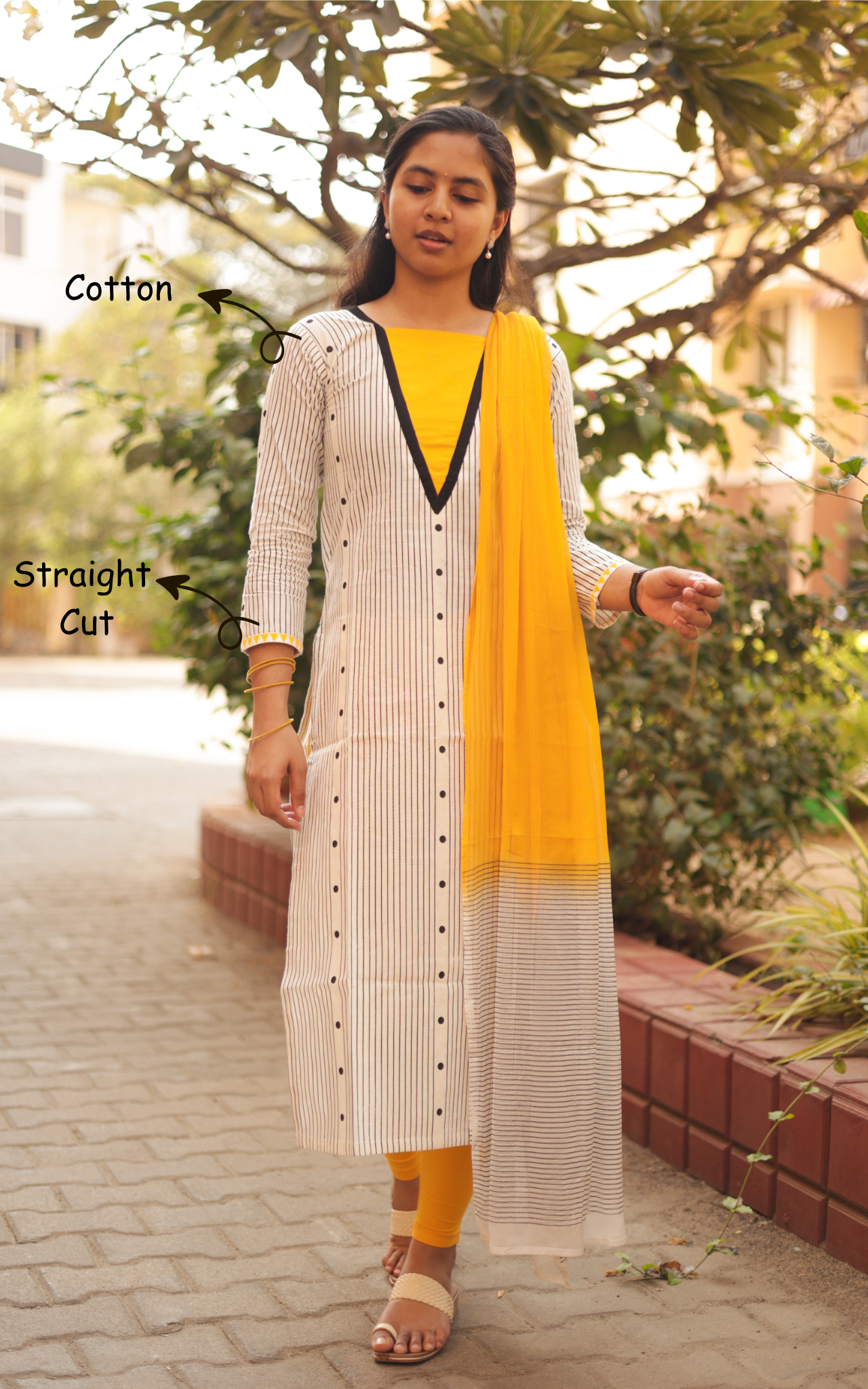 Daily wear straight kurti