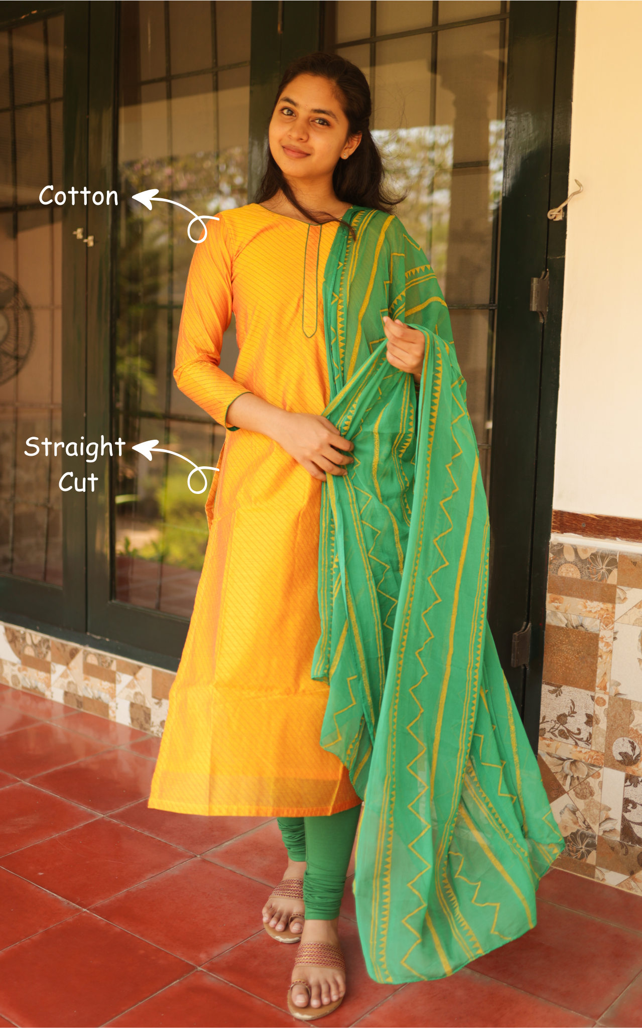 Side-slit kurti