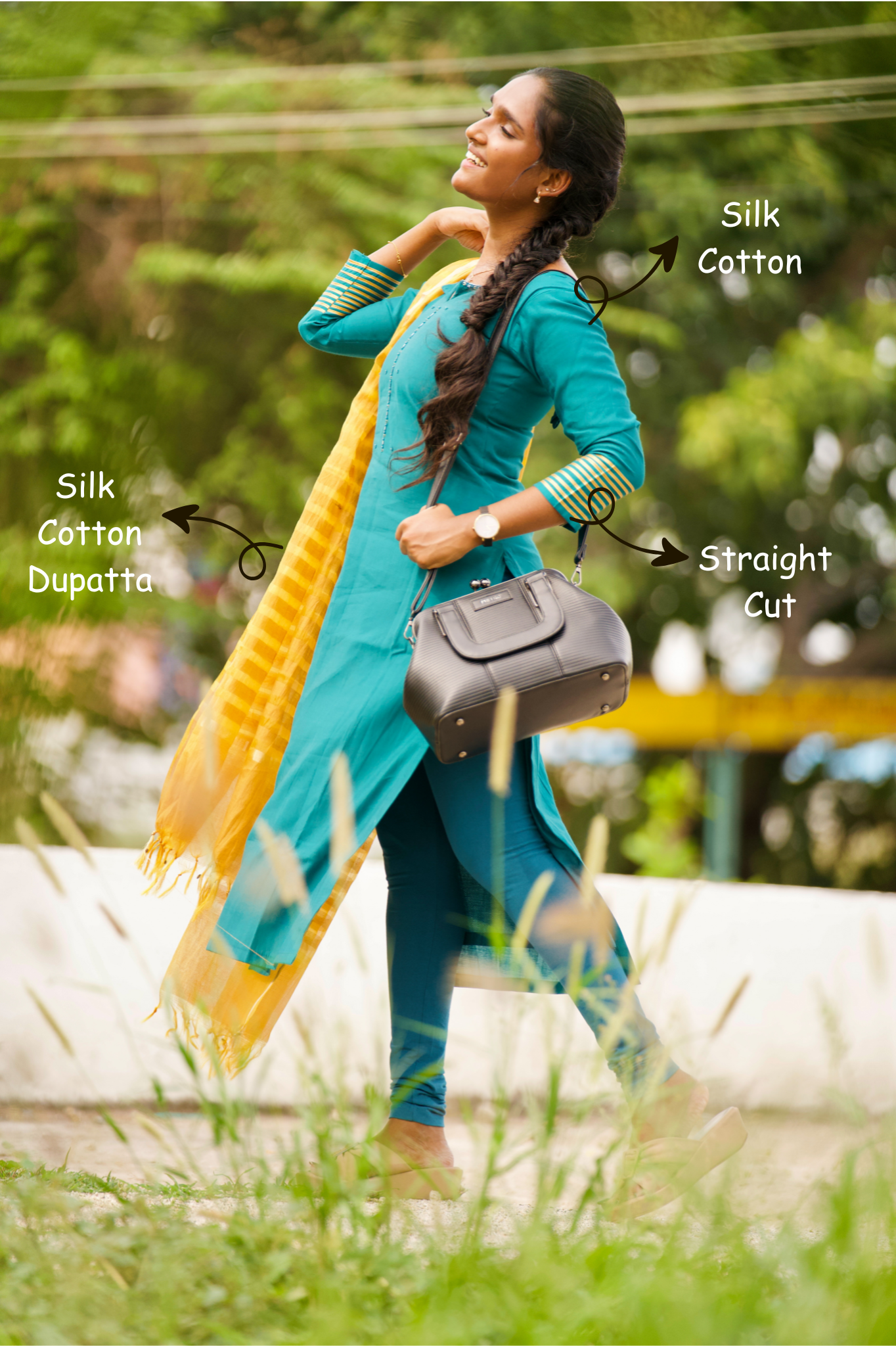 Thiru Shobana 3 (Kurti+Dupatta)