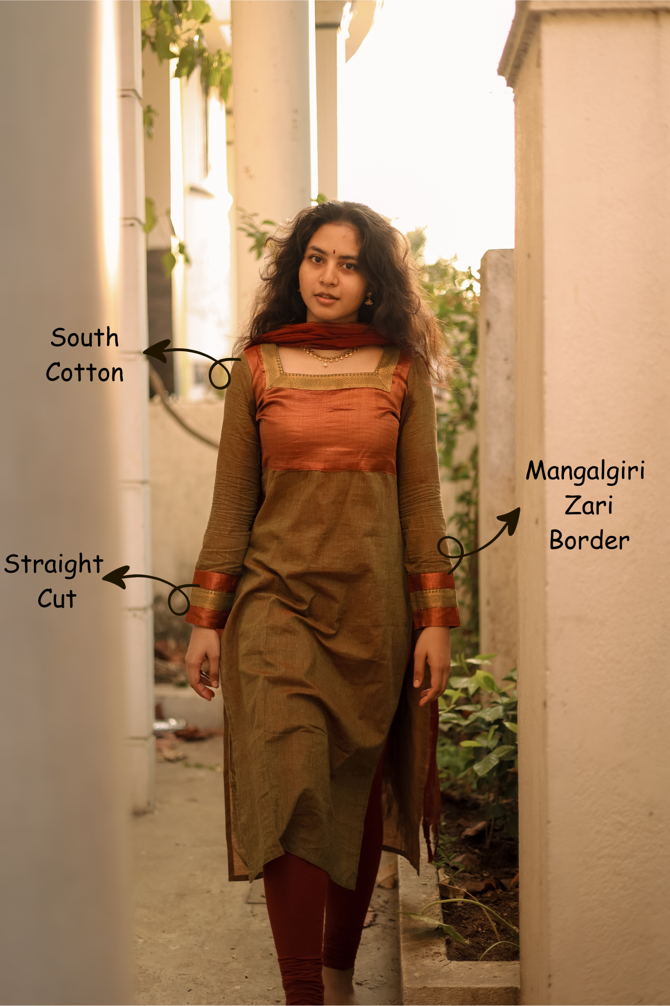 Jyotika Thirumana Malargal (Kurti+Dupatta)