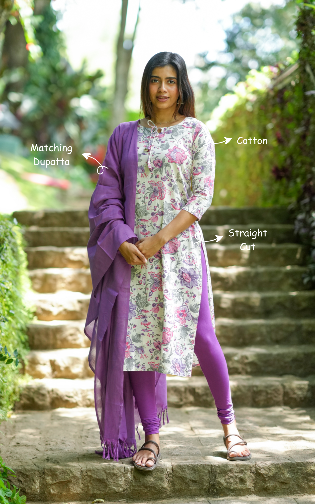 Sujal-N (Kurti+Dupatta)