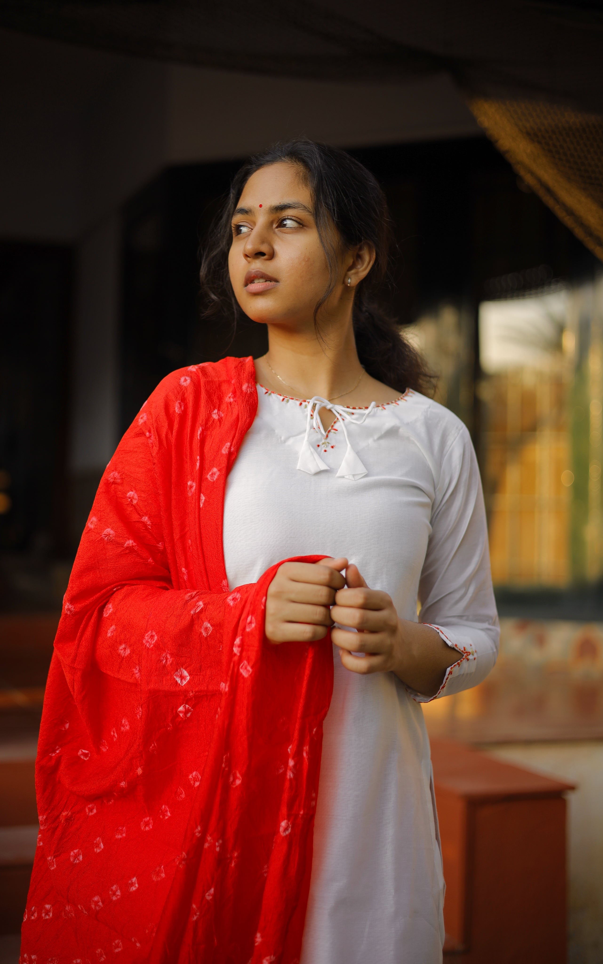 Saravana Jyotika movie recreation kurti