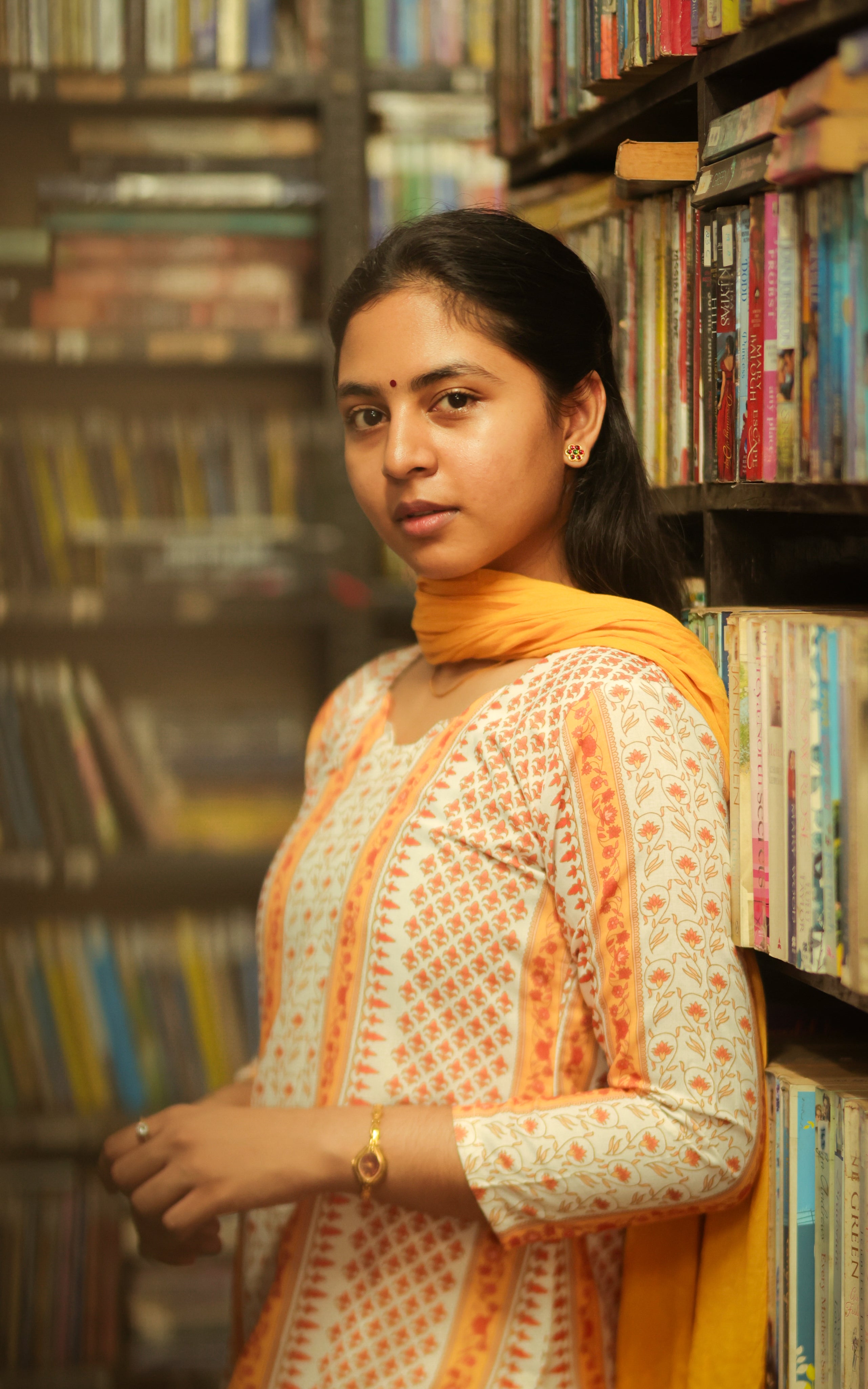Kalloori Mustard (Kurti+Dupatta)