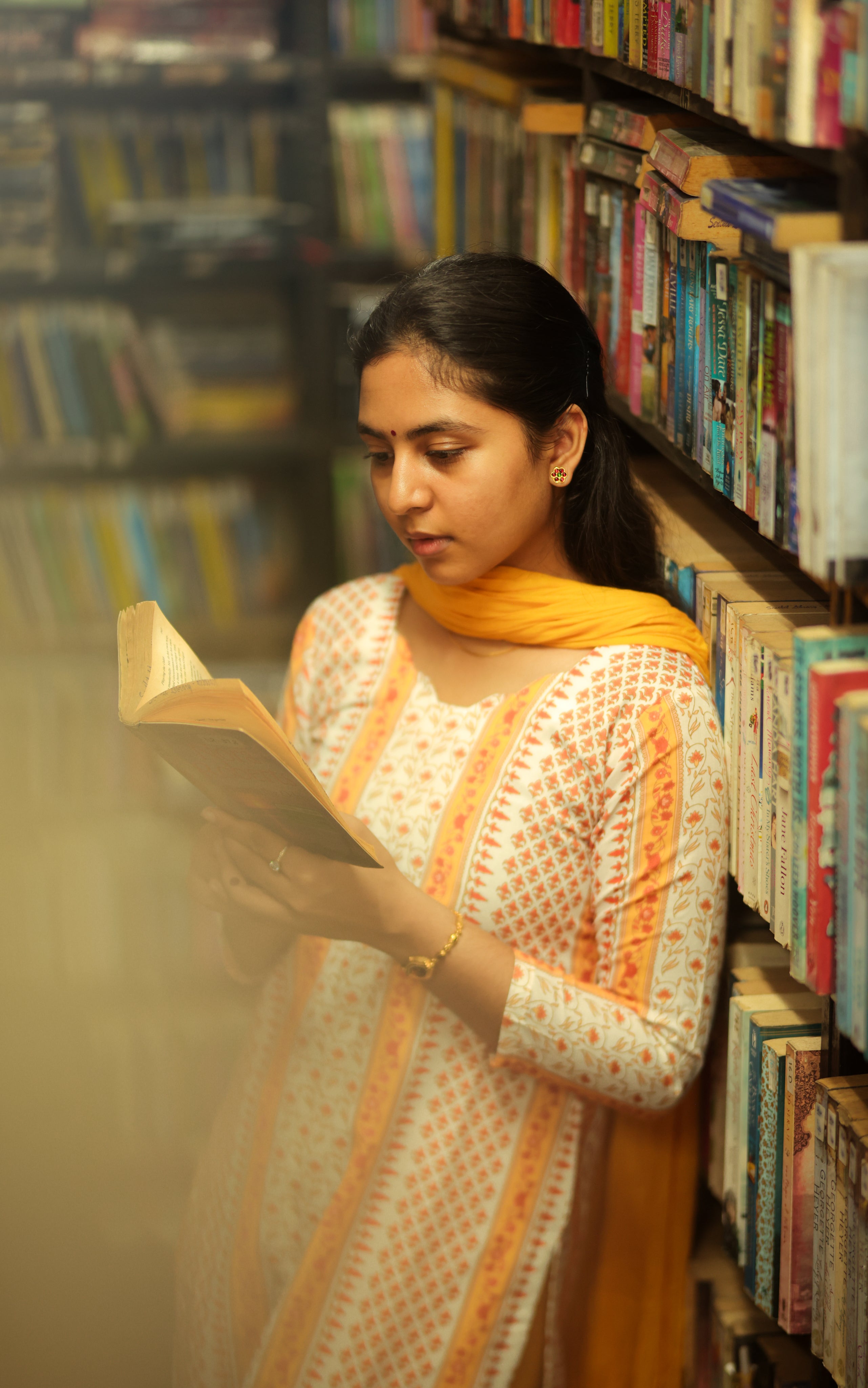 Kalloori Mustard (Kurti+Dupatta)