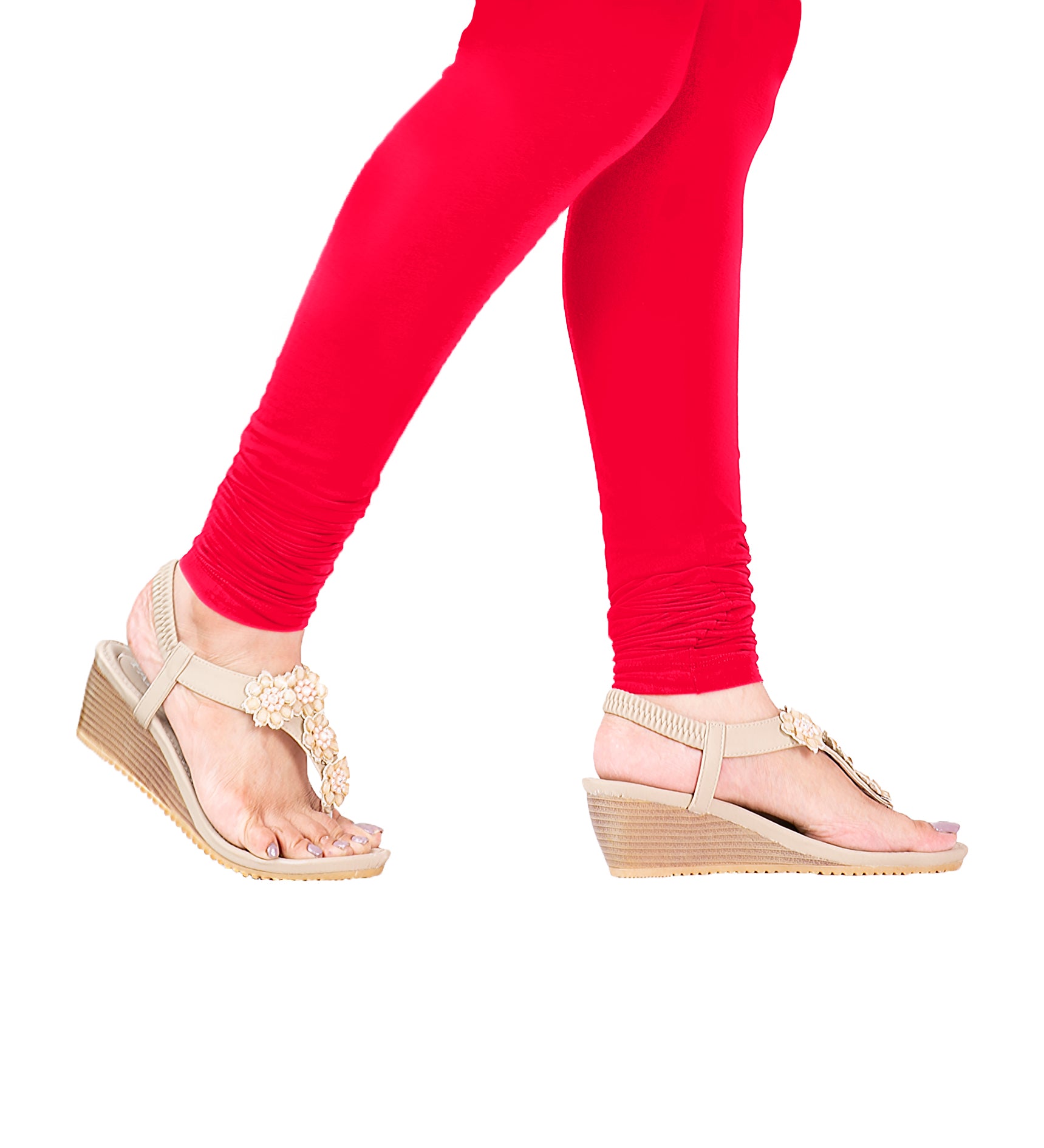 BRIGHT RED #1 FULL LEGGING MIX N MATCH instore
