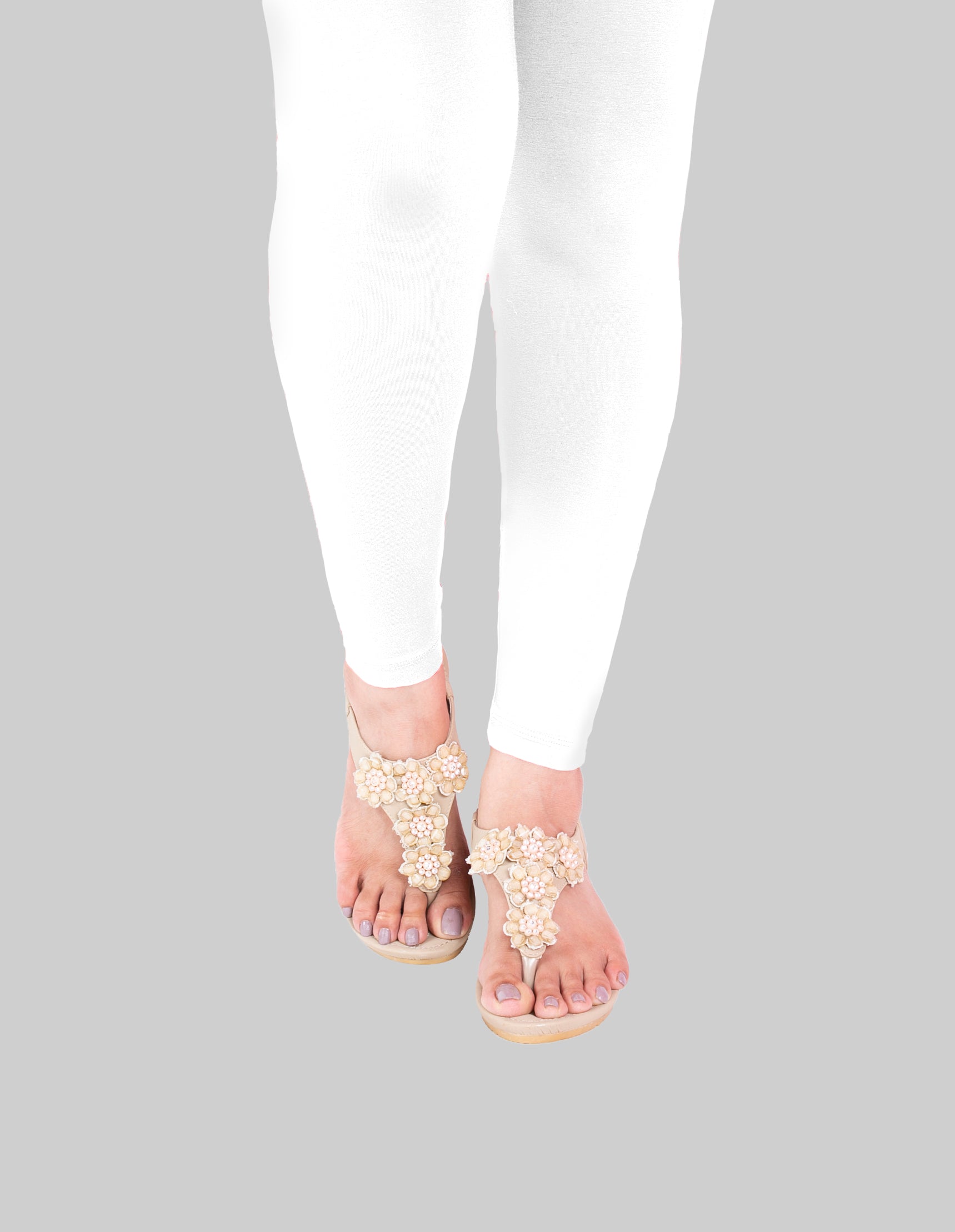 Off White #2 Ankle Legging - Main Image