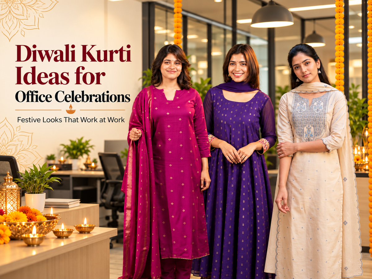 Instore - Diwali Kurti Ideas for Office Celebrations: Festive Looks That Work at Work