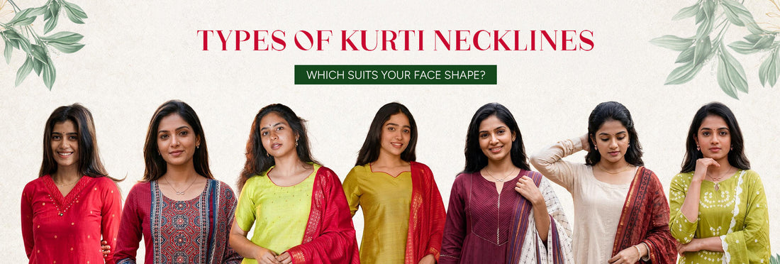 Types of Kurti Necklines: Which Suits Your Face Shape?