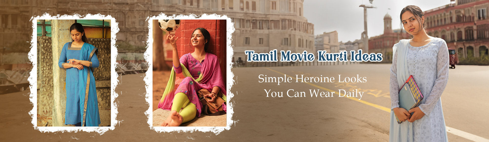 Tamil Movie Kurti Ideas: Simple Heroine Looks You Can Wear Daily - Kalakrruti