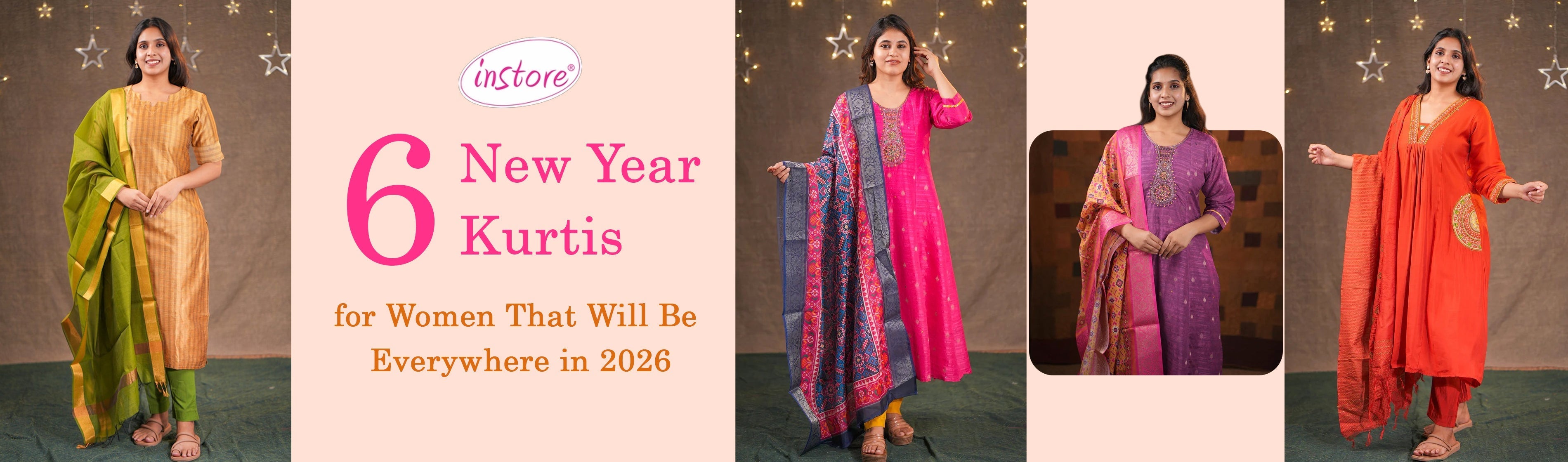 6 New Year Kurtis for Women That Will Be Everywhere in 2026 - Instore
