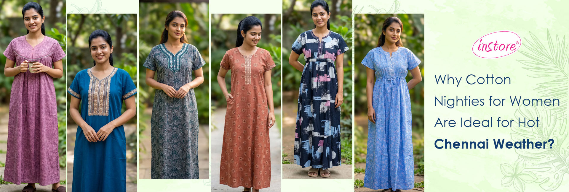 Why Cotton Nighties for Women Are Ideal for Hot Chennai Weather?