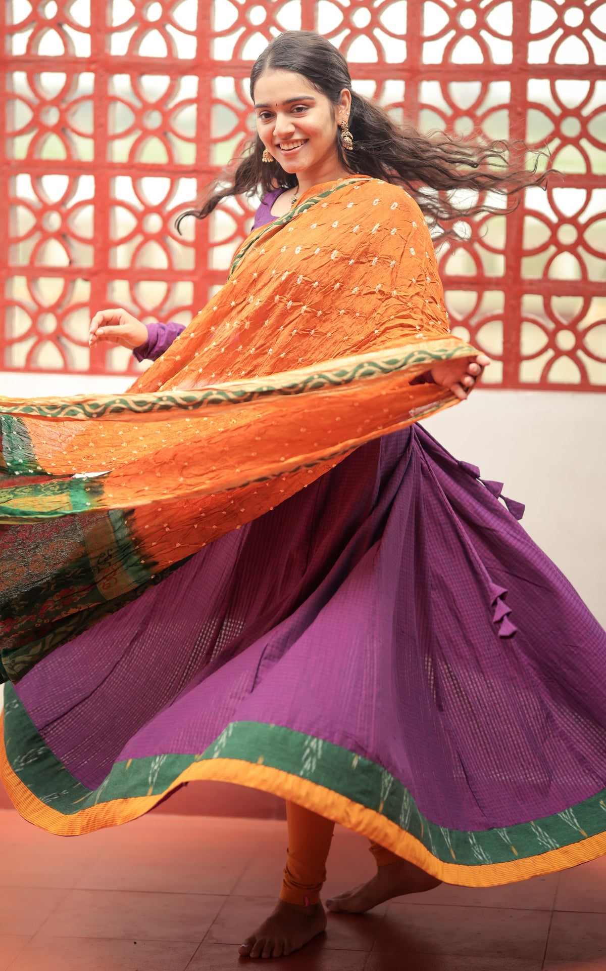 Main Character Vibes D (Kurti+Dupatta)