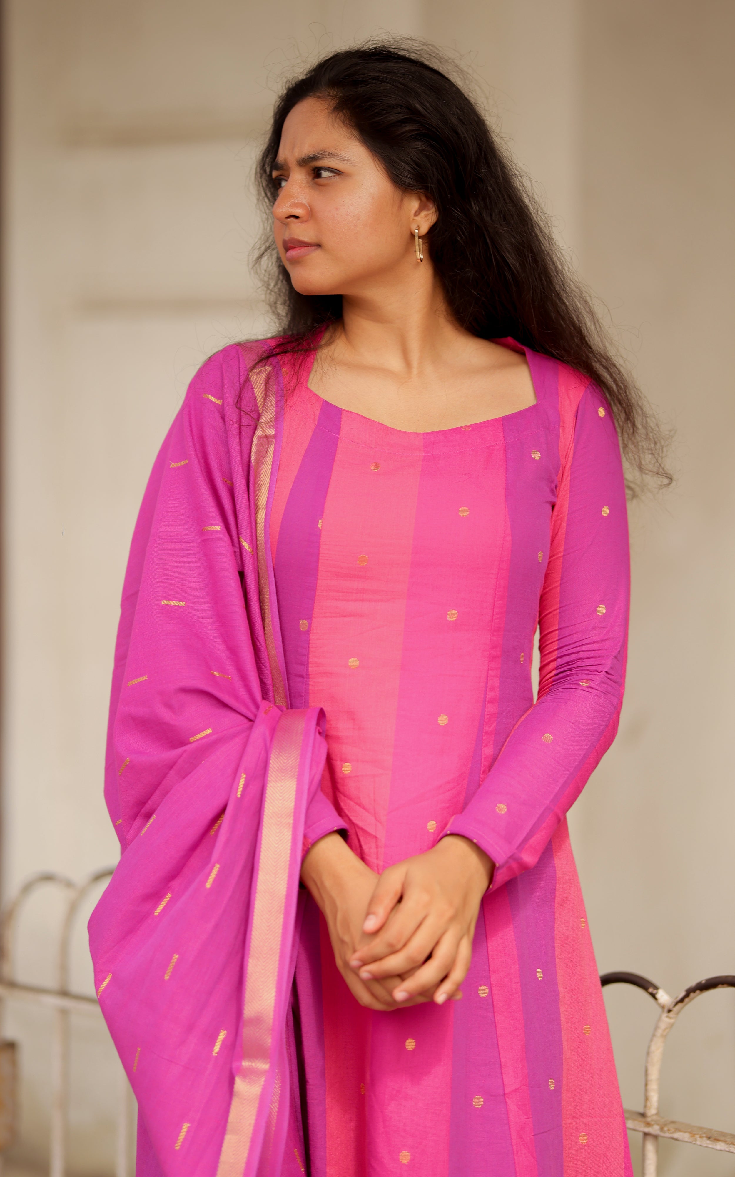 Pon Thamarai (Kurti+Dupatta)
