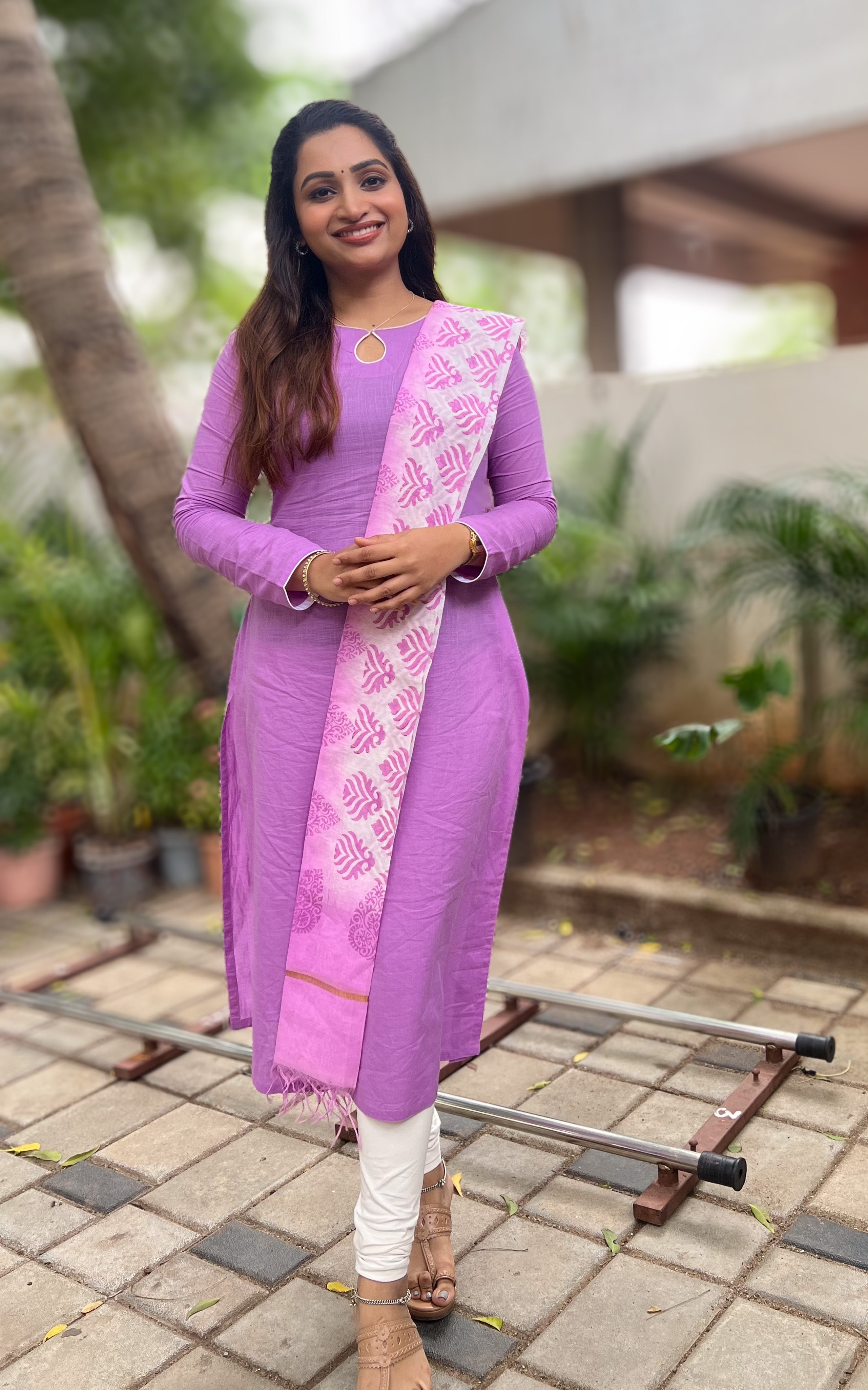 Nakshathra A (Kurti+Dupatta)