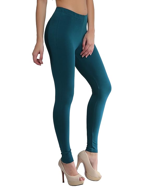 Peacock Blue M#20 FULL LEGGING