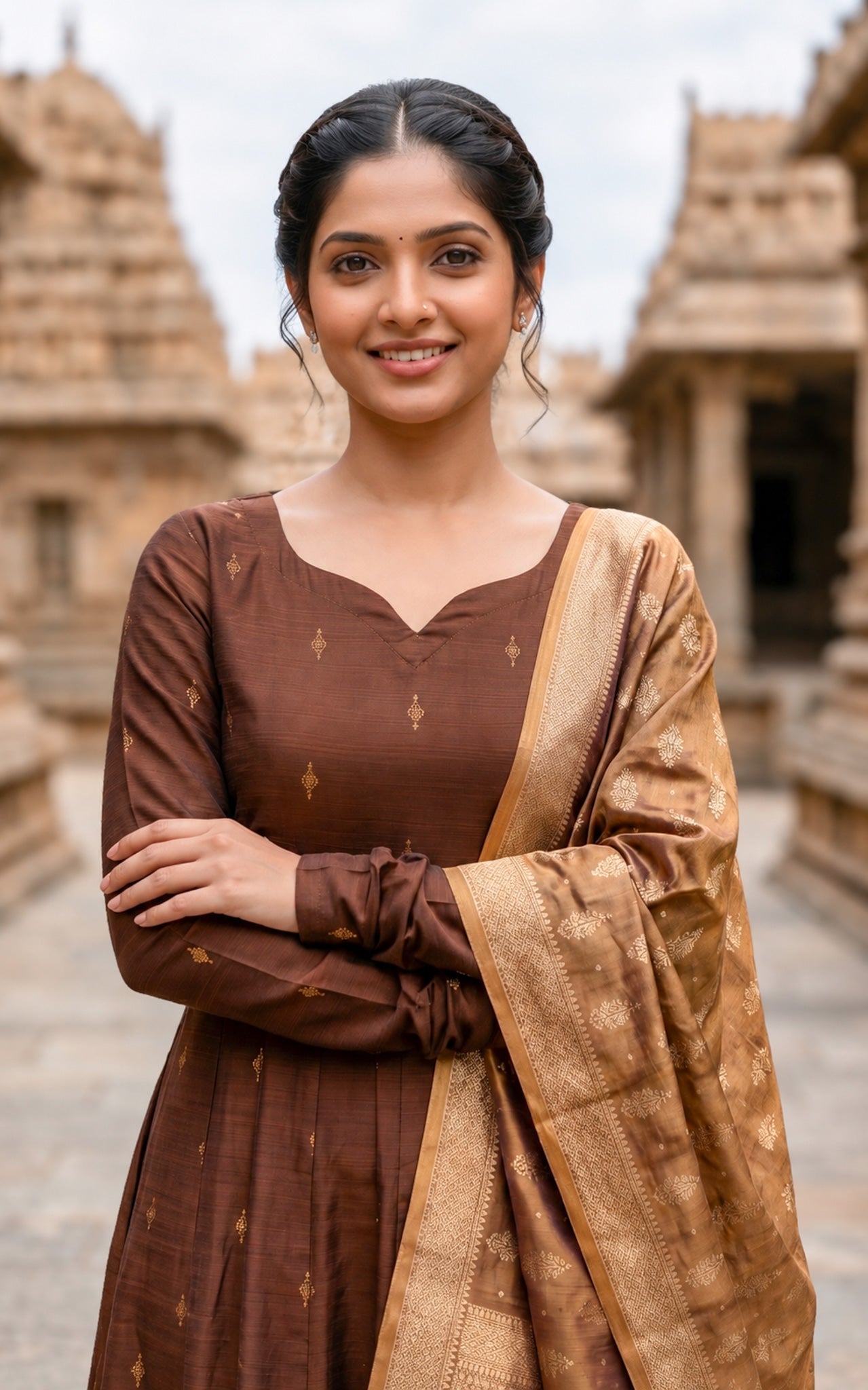 Yaazhi (Kurti+Dupatta)