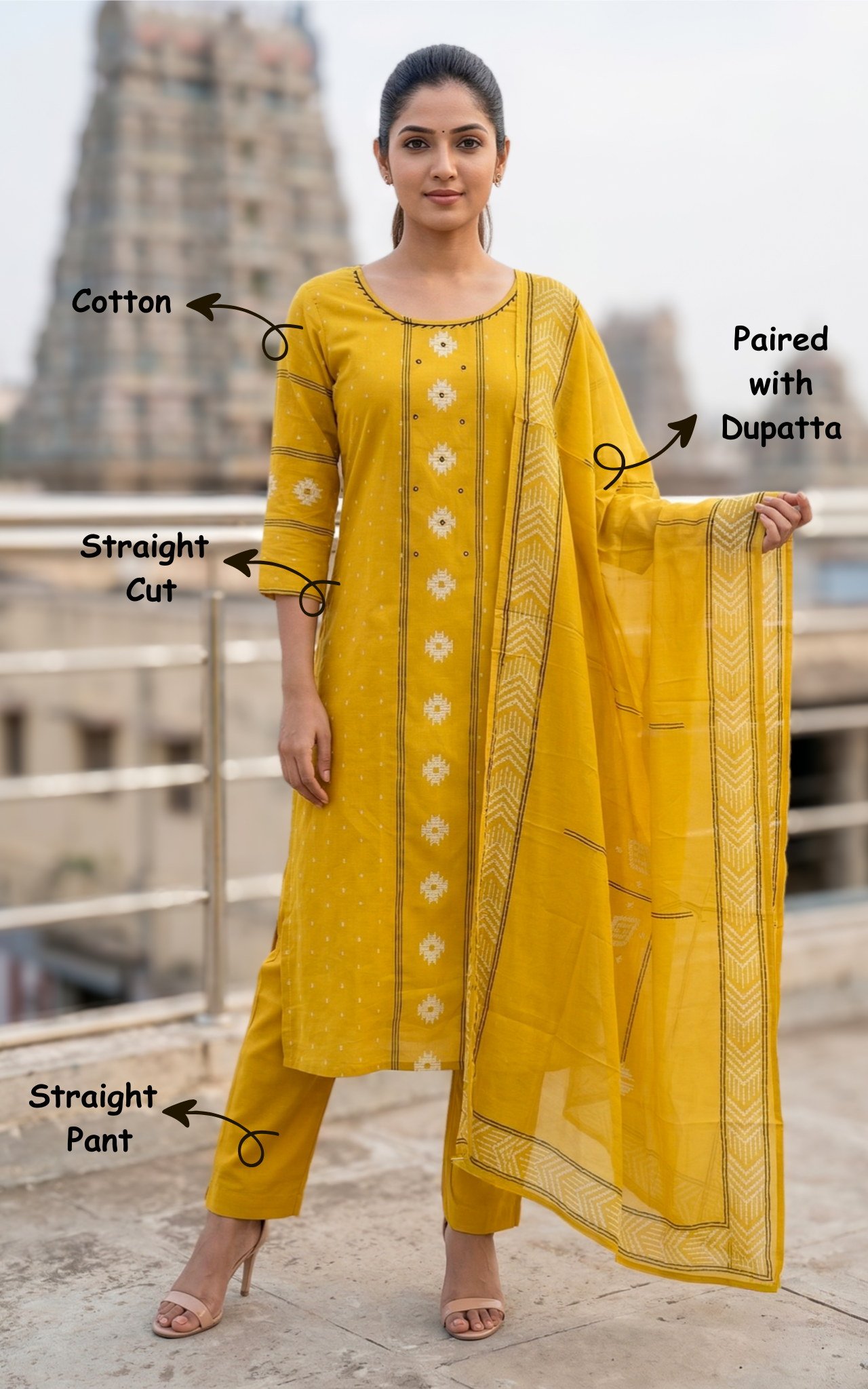 Stylish cotton kurti with pocket pant for women

Comfortable and trendy cotton kurti set for women