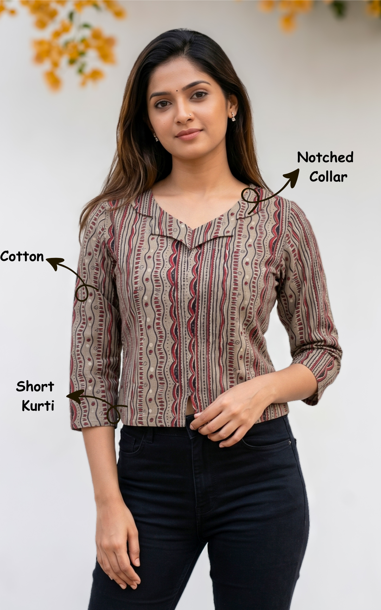 cotton everyday wear kurti for women