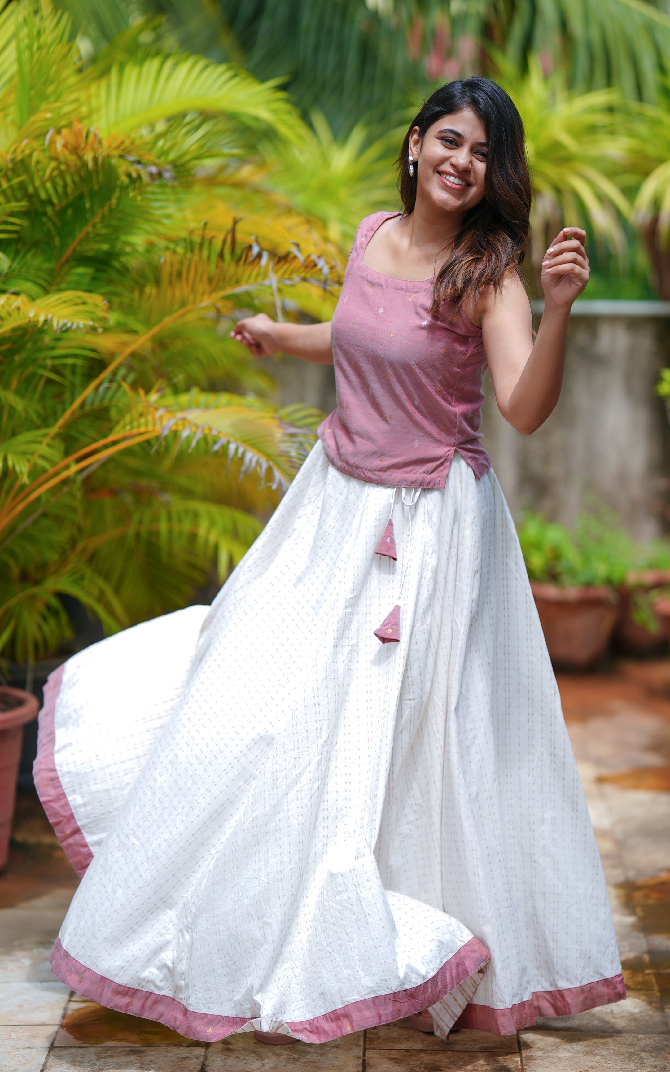 Pujitha (Skirt+Top) KURTIS Instore