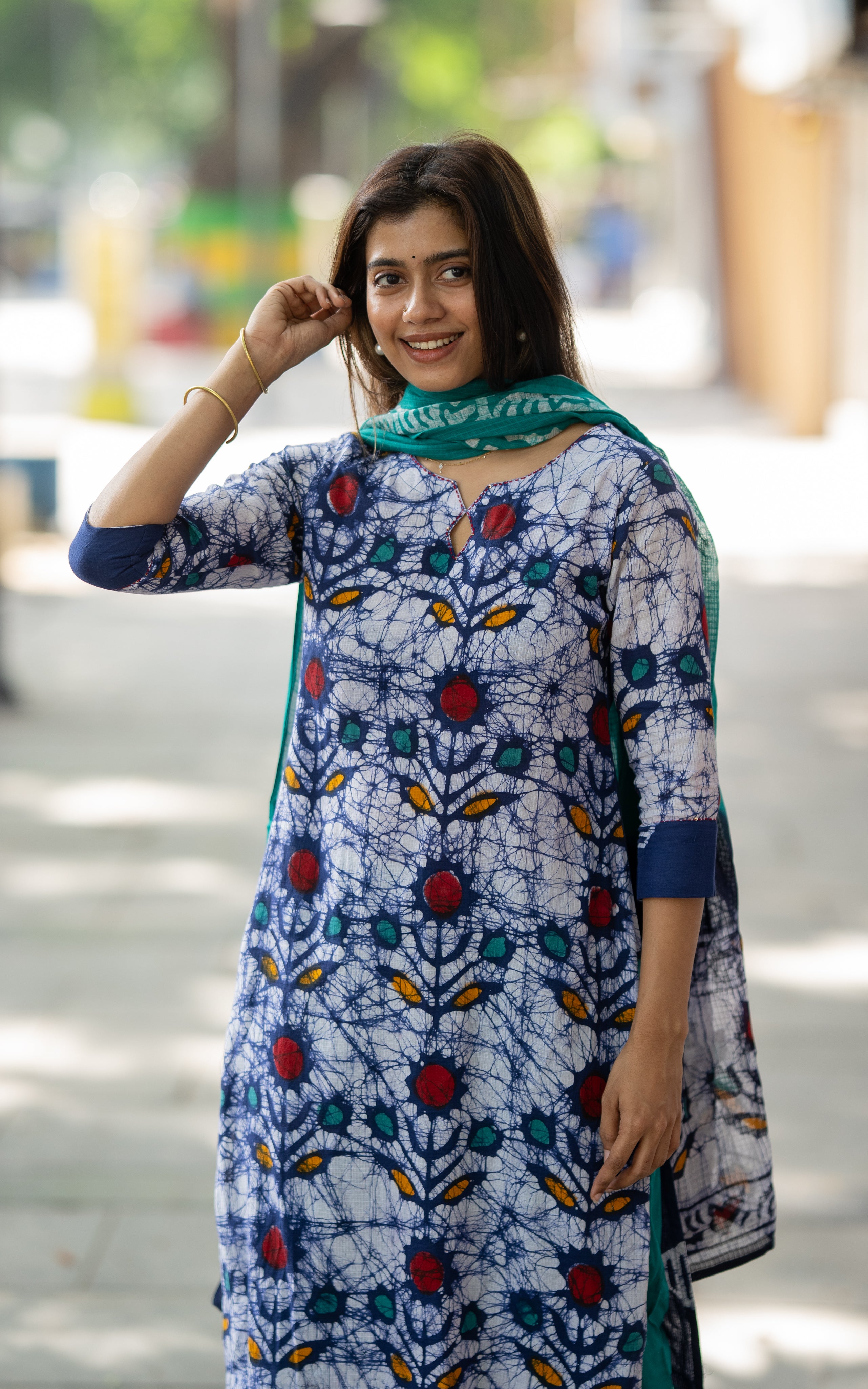 Pranika B (Kurti+Pant+Dupatta)
