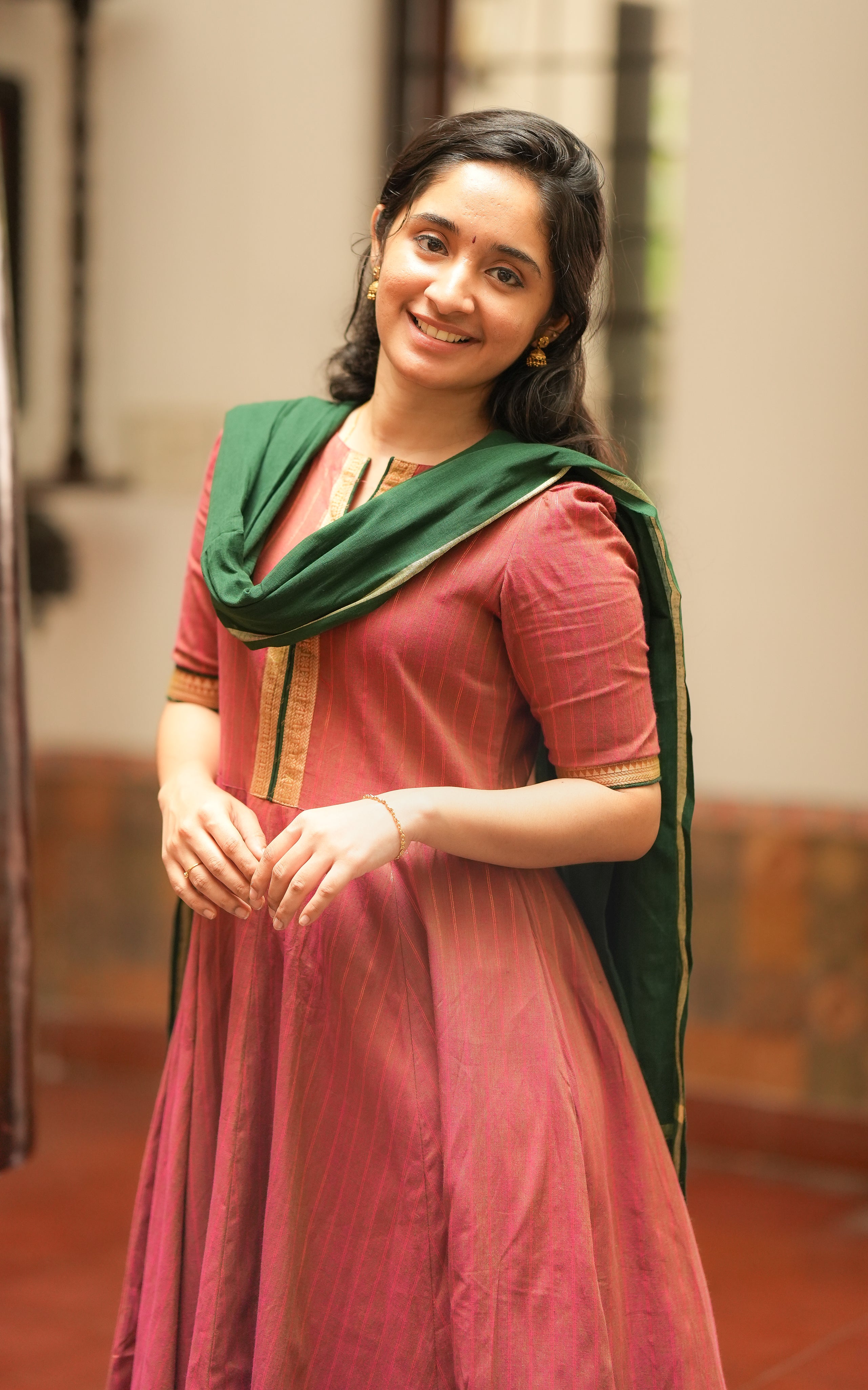 Annapoorani 7 (kurti+Dupatta)