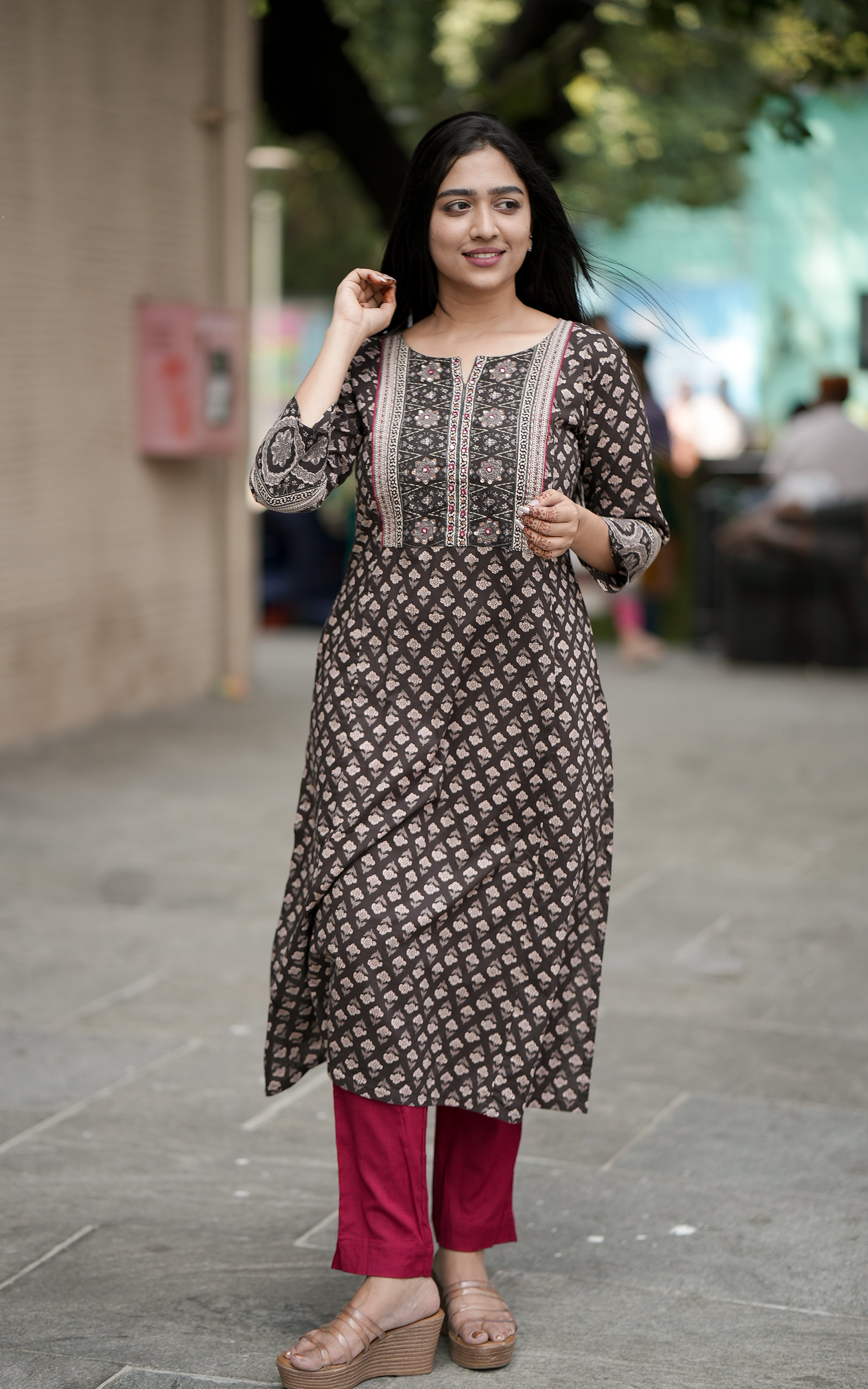 Fancy Daily Wear Rayon Kurti, Size: M-XXL, Wash Care: Machine wash at Rs 200  in Jaipur