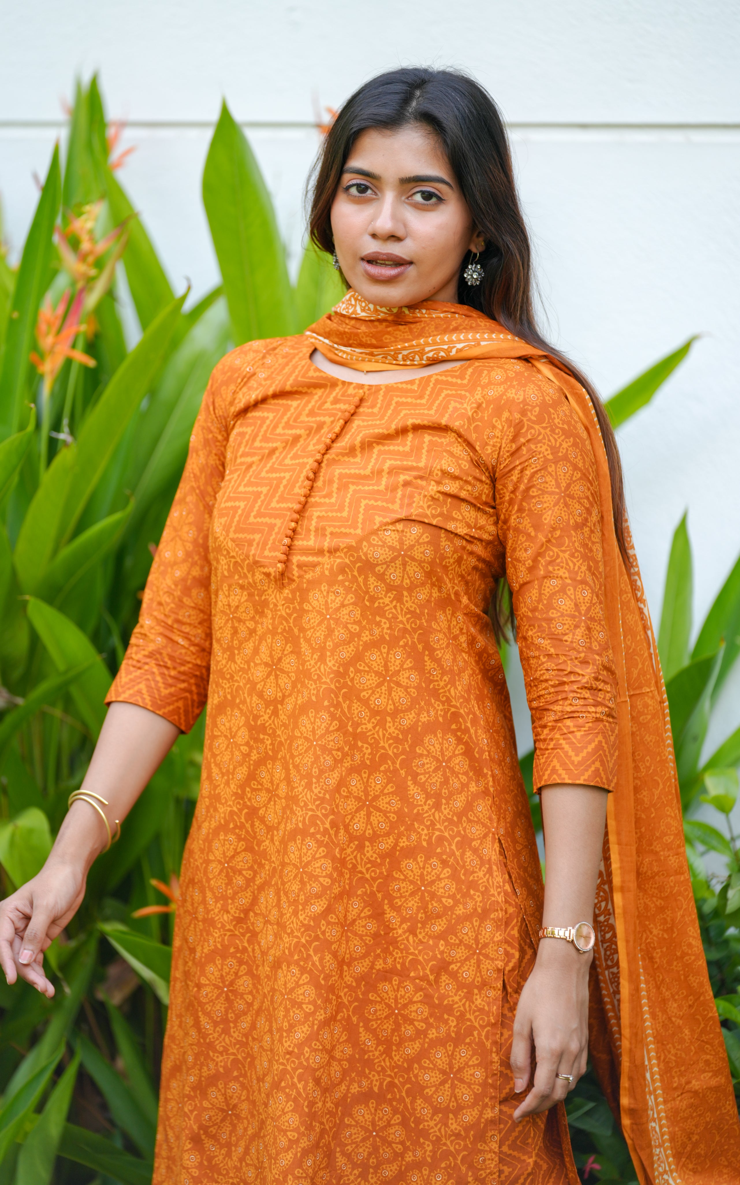 Nilavarasi B (Kurti+Pant+Dupatta)