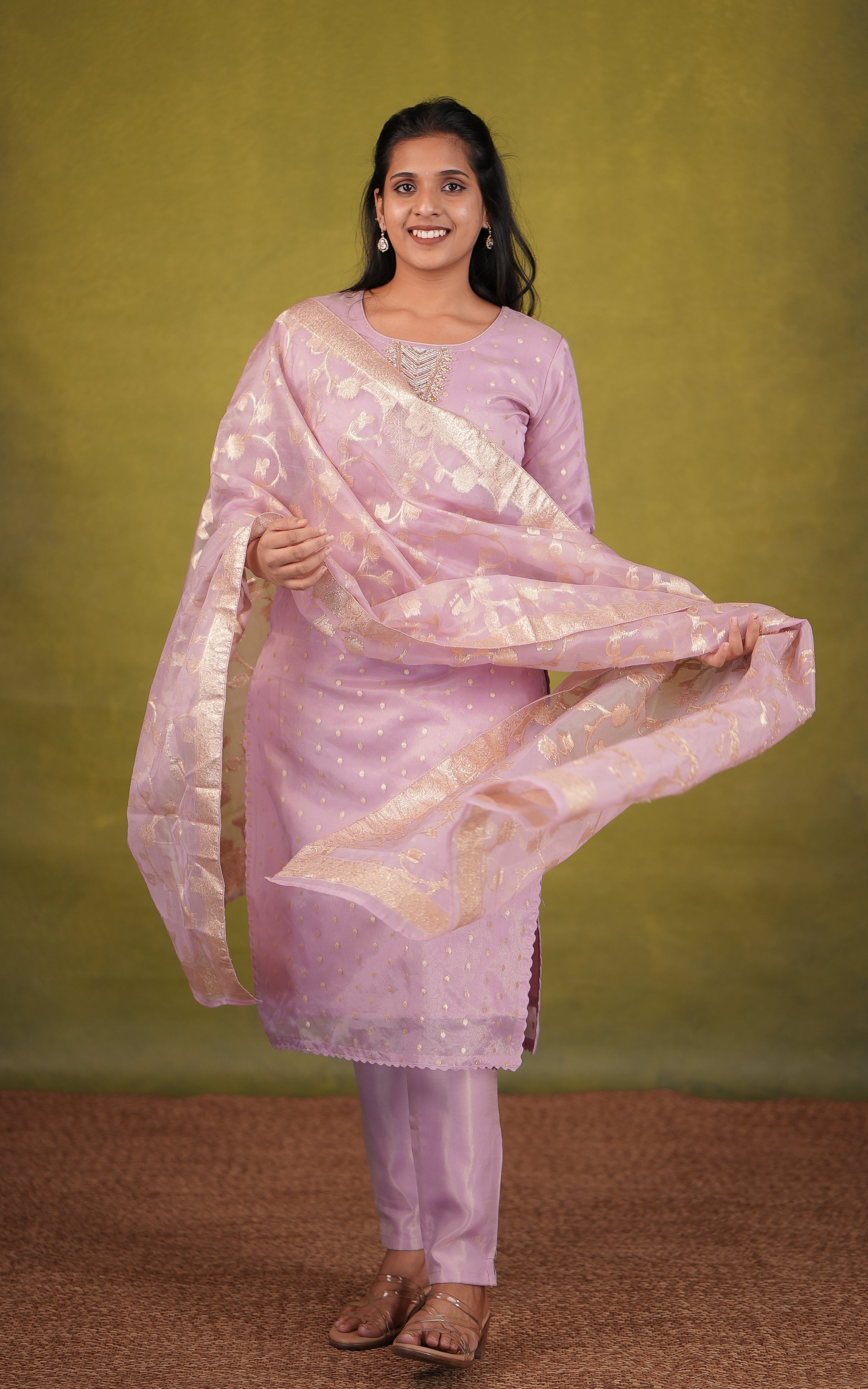 Nehal B (Kurti+Pant+Dupatta)