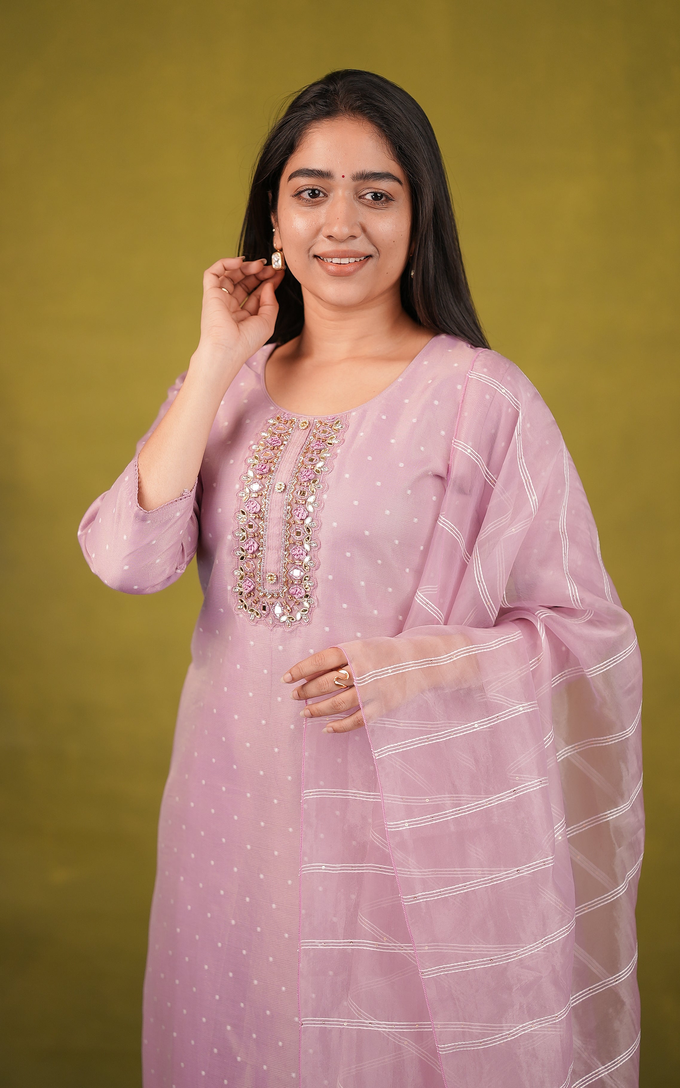 Sequin Work Kurti