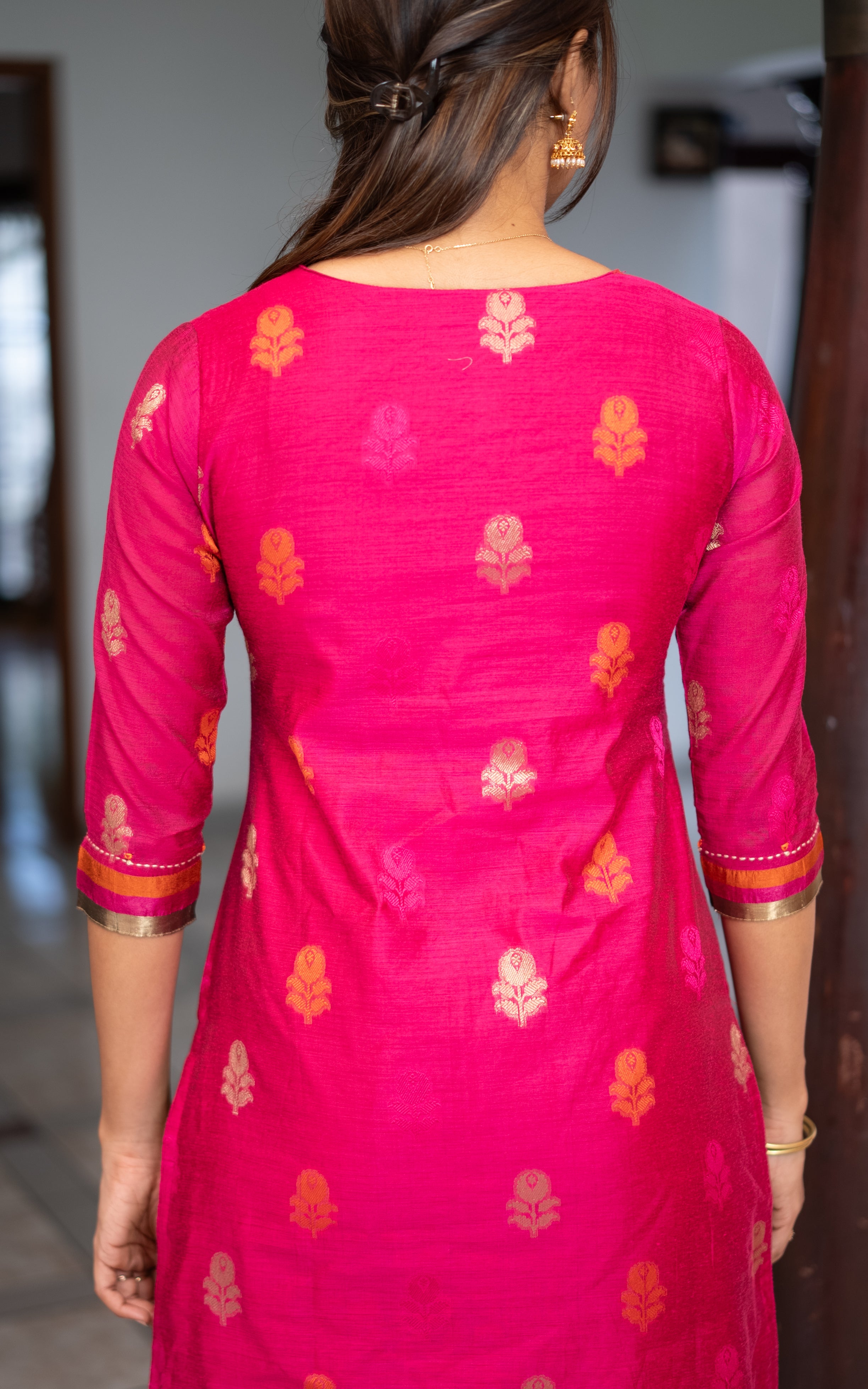 Nalavenba Pink (Kurti+Dupatta)